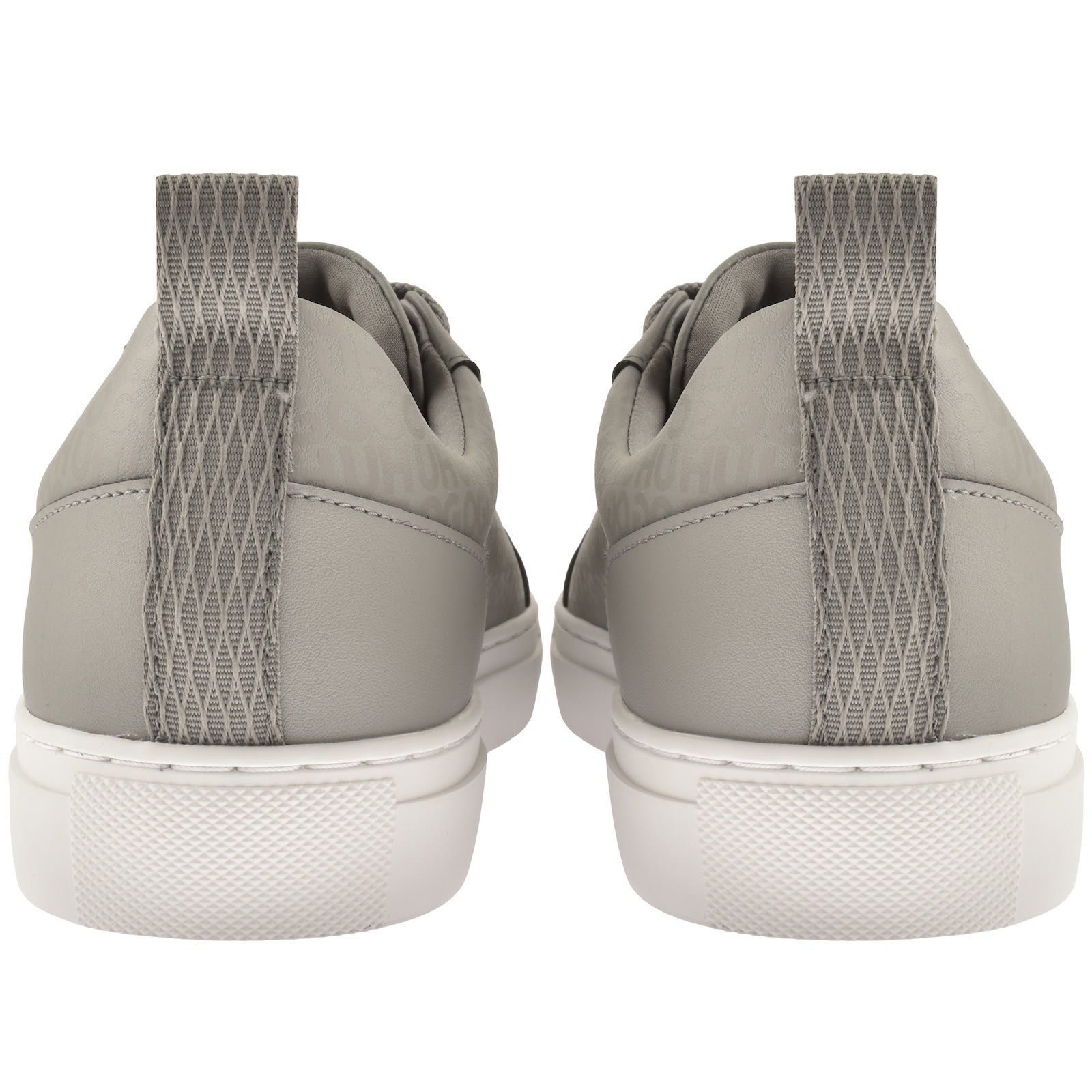 Hugo Boss Hugo Morrie Tennis Trainers Open Grey In Grey