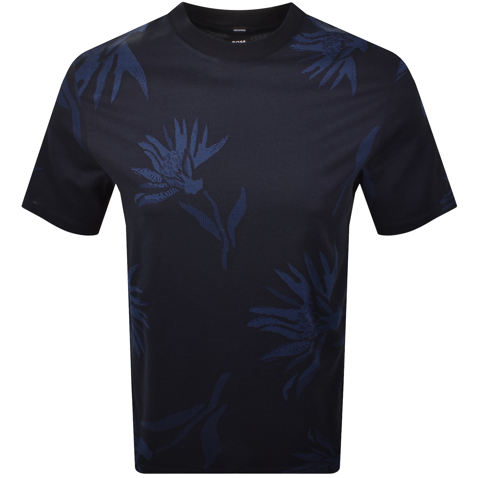 Hugo Boss Boss C Taut 13 T Shirt Navy In Navy