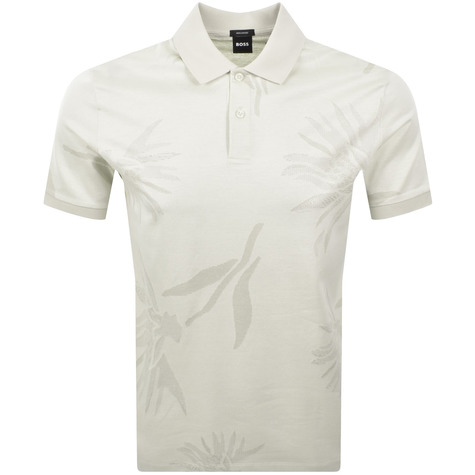 Hugo Boss Boss C Parris 13 Polo T Shirt Open White In Beige