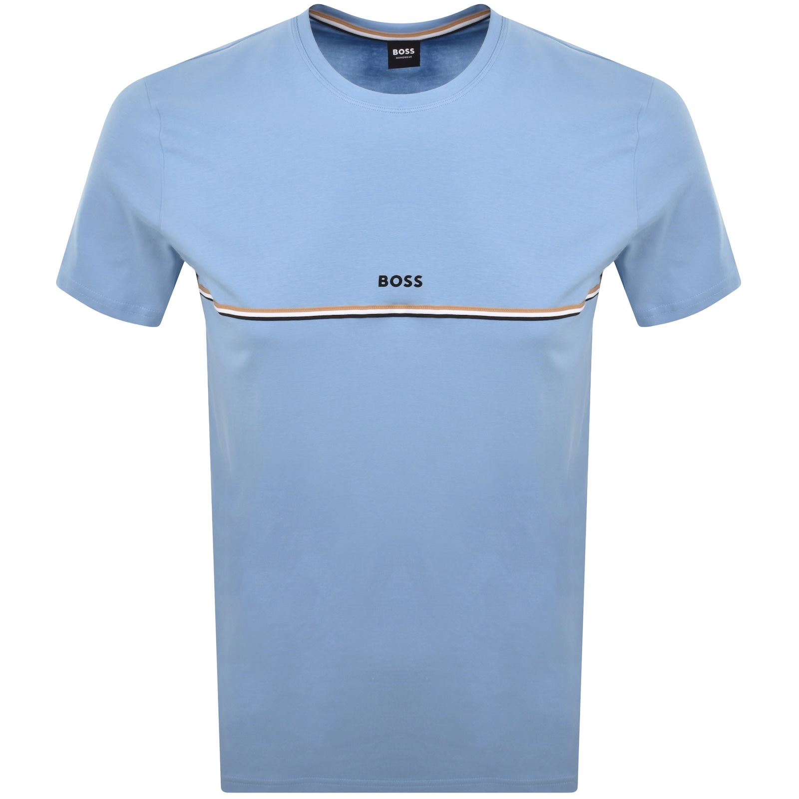 Hugo Boss Boss Unique T Shirt Blue In Blue