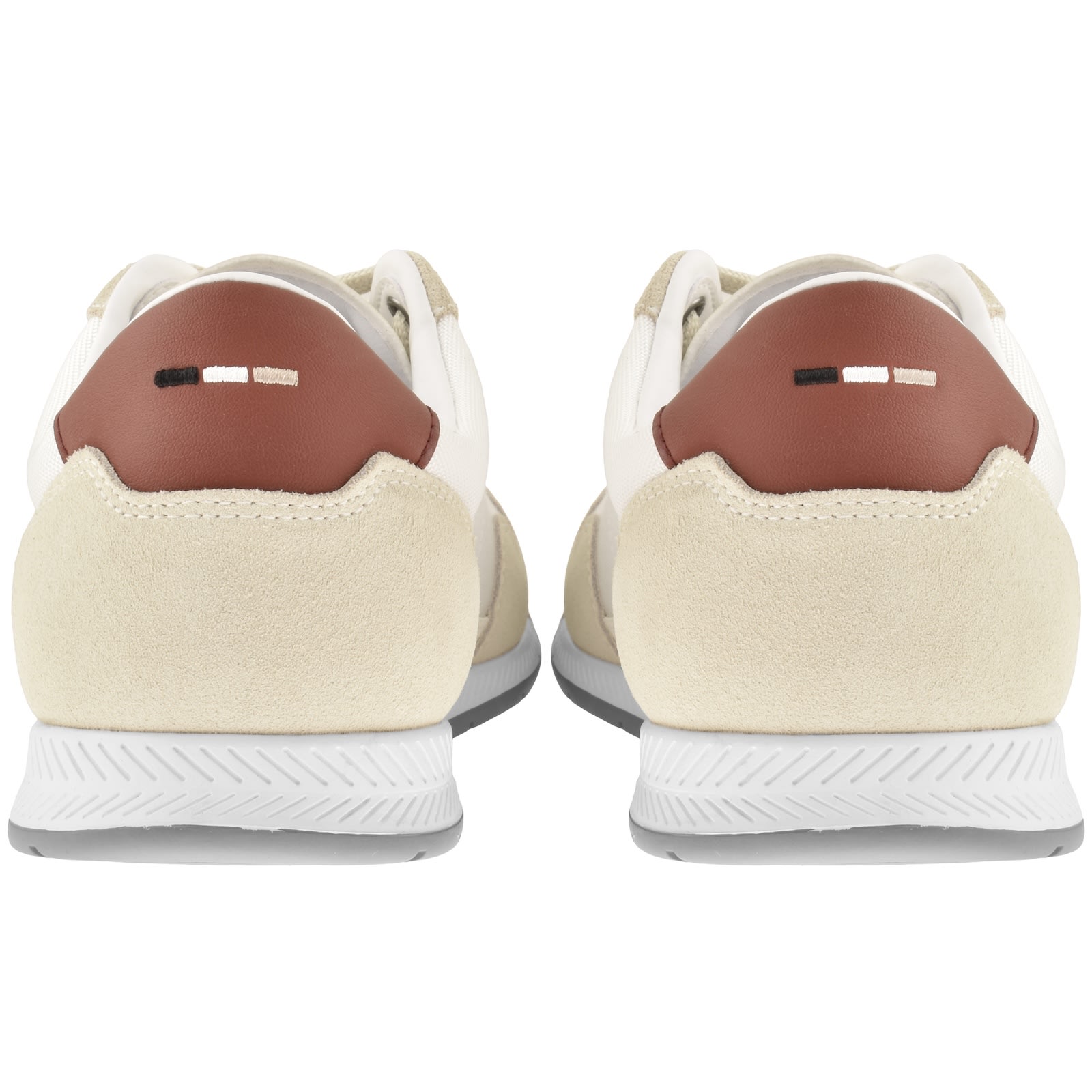 Hugo Boss Lace-up Sneakers In White