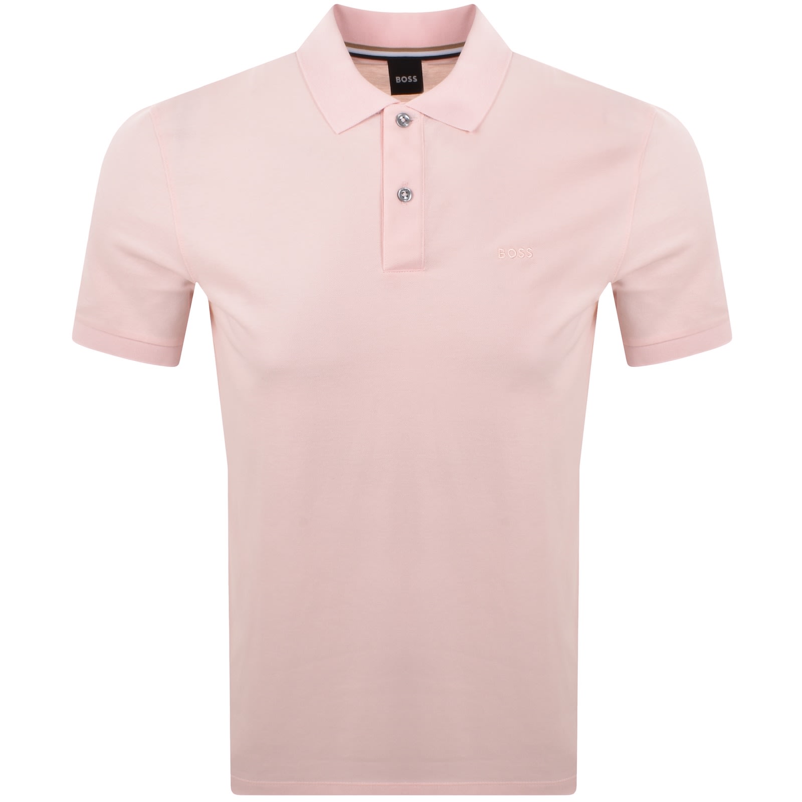 Hugo Boss Boss Pallas Polo T Shirt Pink In Pink