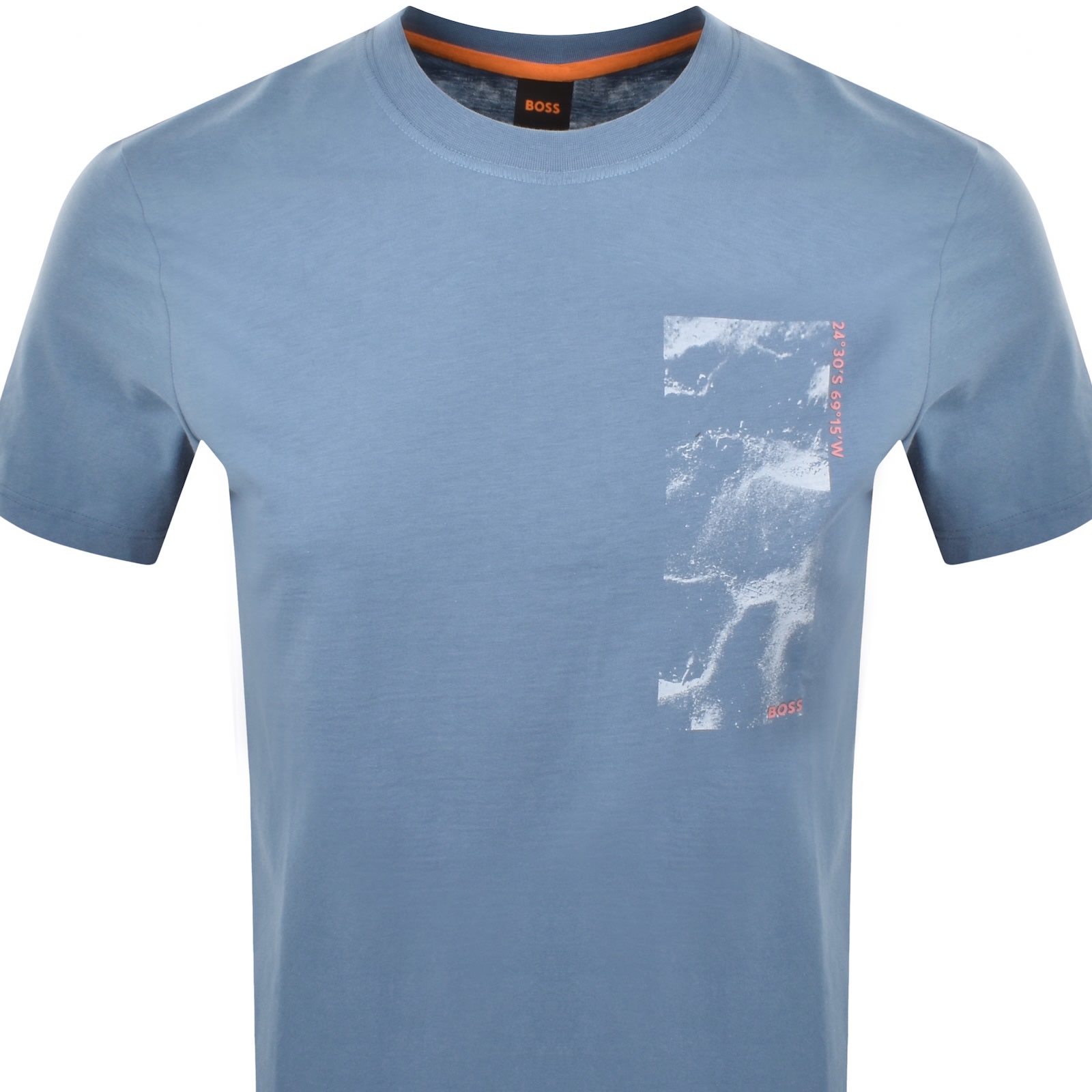 Boss Casual Boss Te Atacamat Shirt Blue In Blue