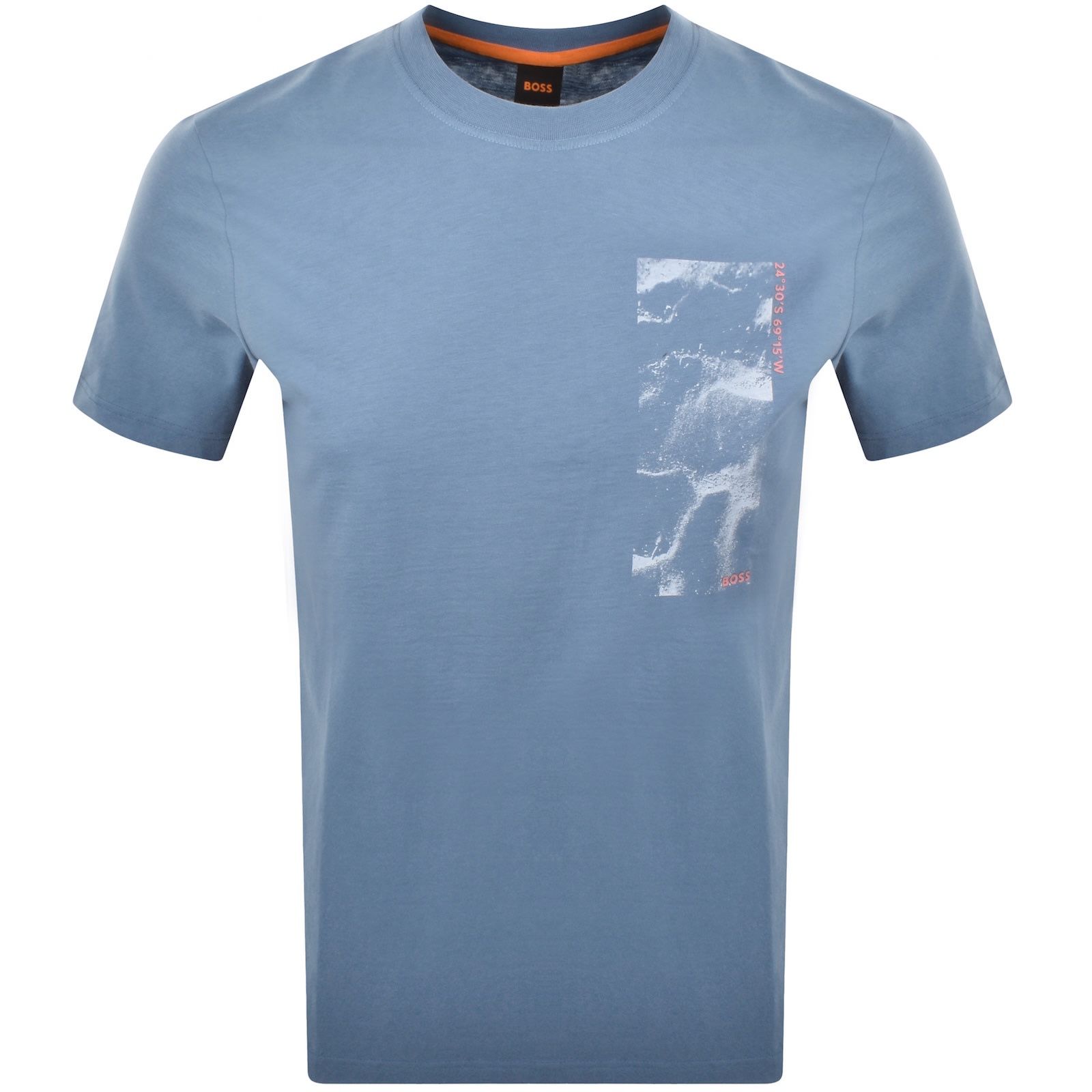 Boss Casual Boss Te Atacamat Shirt Blue In Blue