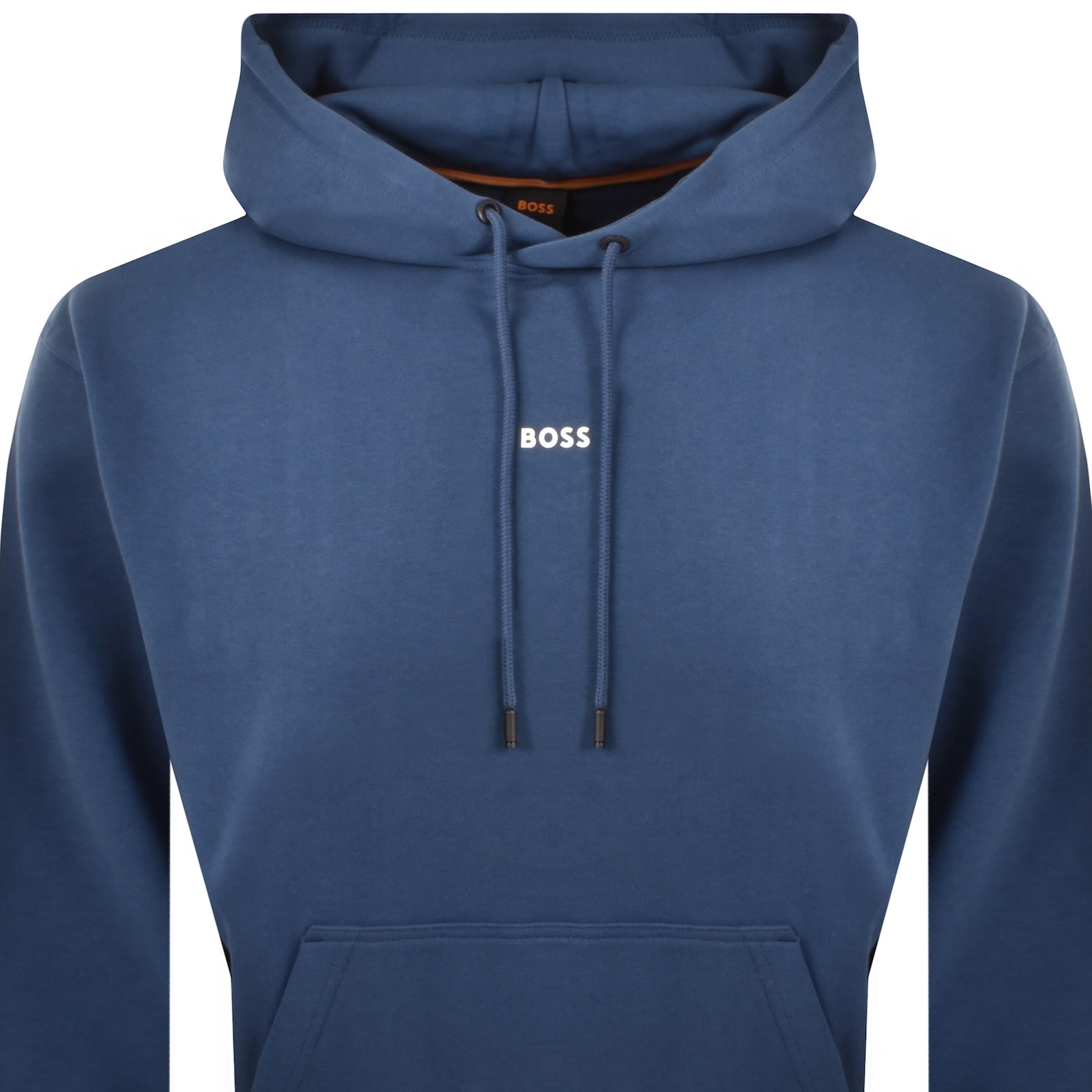 Boss Casual Boss Wesmall Pullover Hoodie Blue In Blue