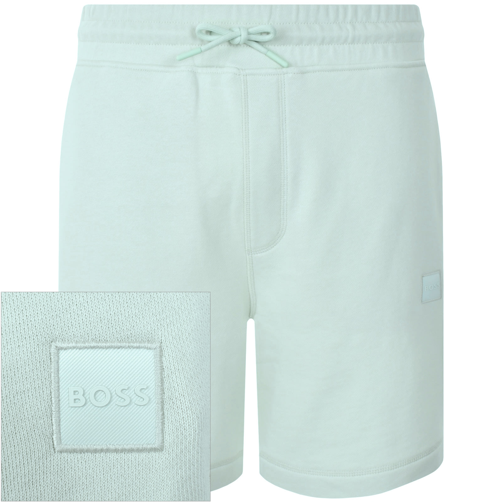 Boss Casual Boss Sewalk Sweat Shorts Green In Green
