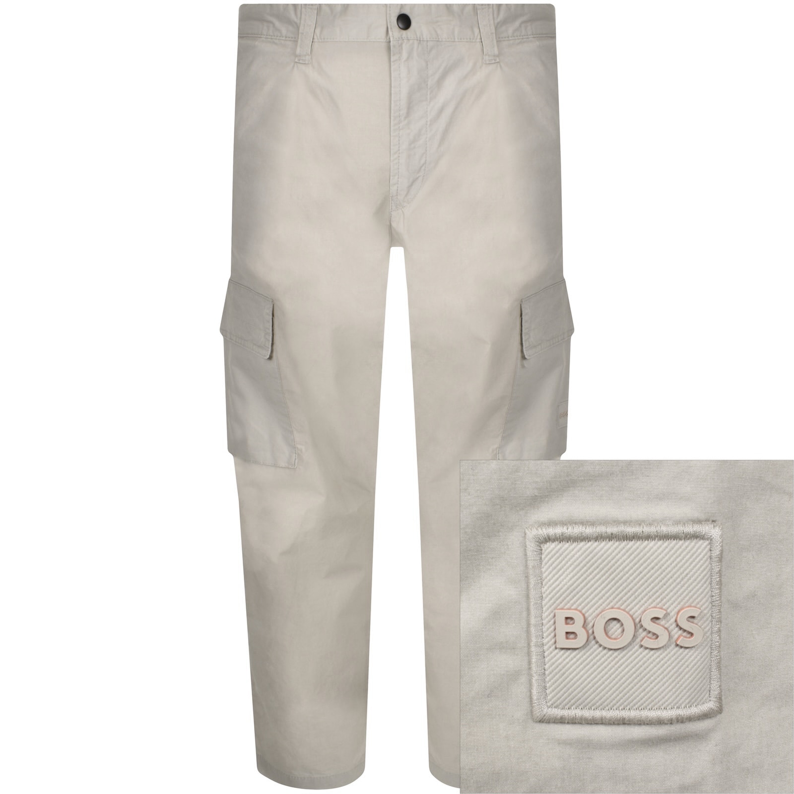 Boss Casual Boss Sisla 9 Cargo Trousers Beige In Beige