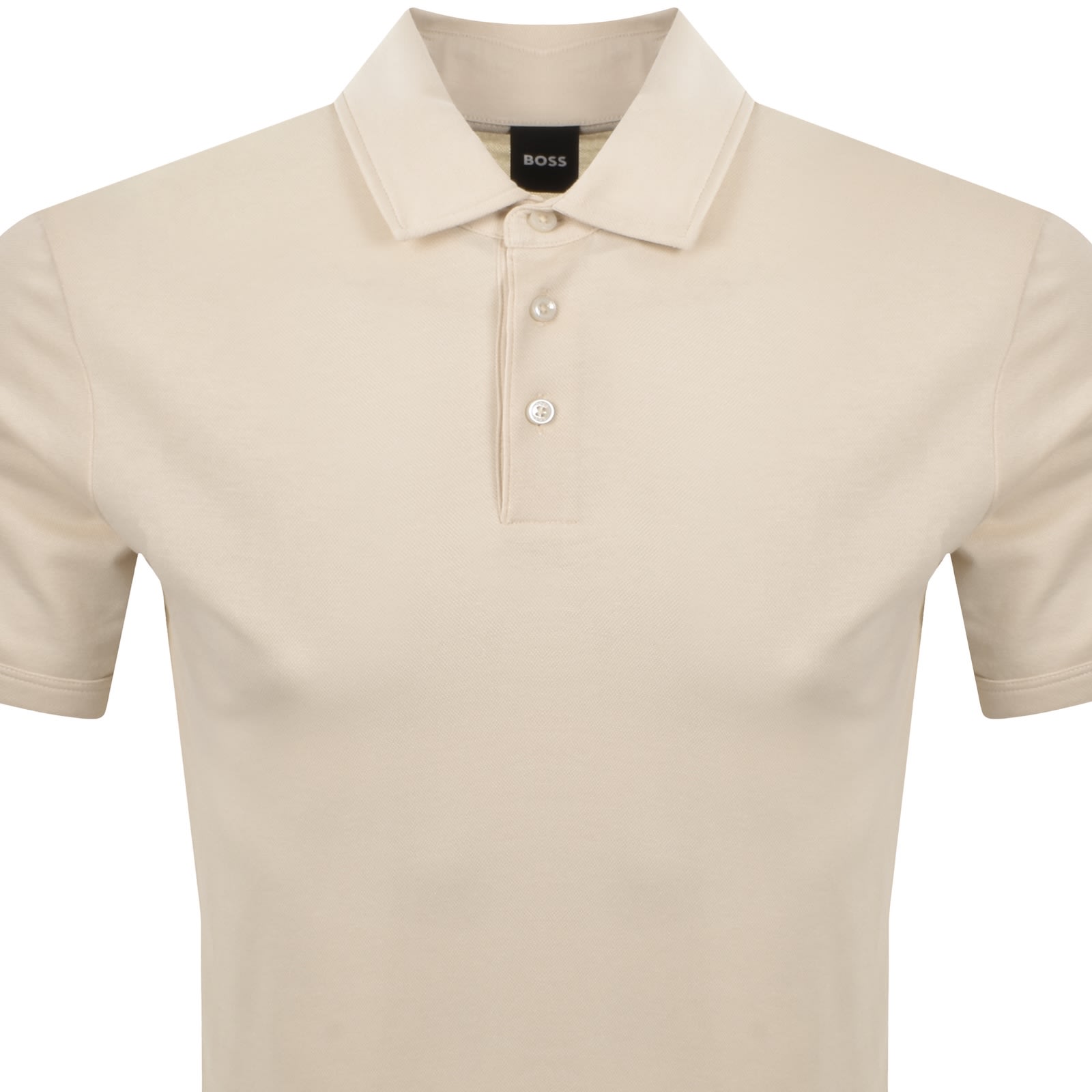 Shop Hugo Boss Boss H Press 57 Polo Cream