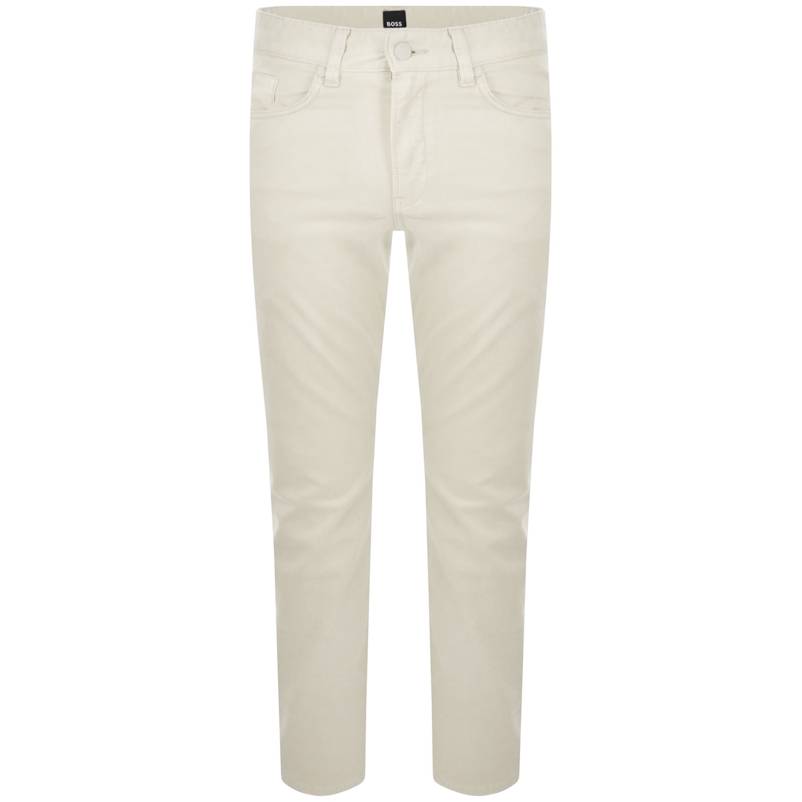 Hugo Boss Boss Re Maine Regular Fit Chinos Cream In Cream