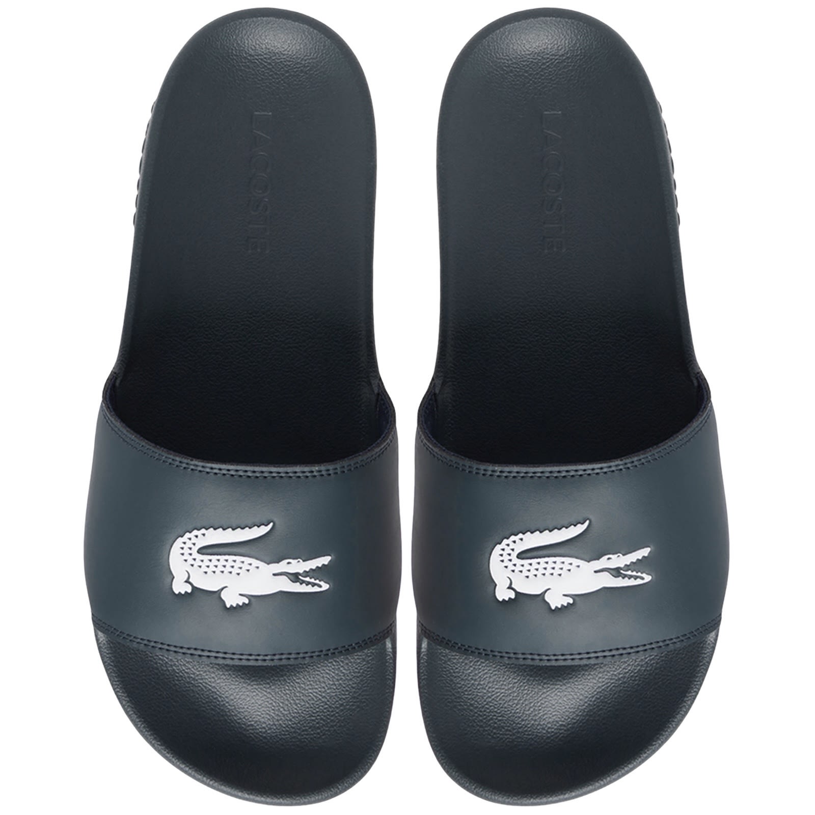 Lacoste Serve 0.0 Sliders Navy In Navy