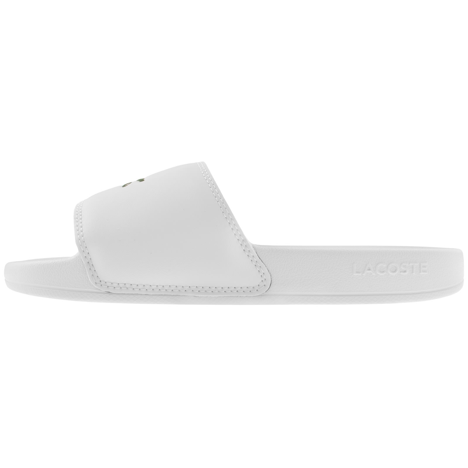 Lacoste Serve 0.0 Sliders White In White