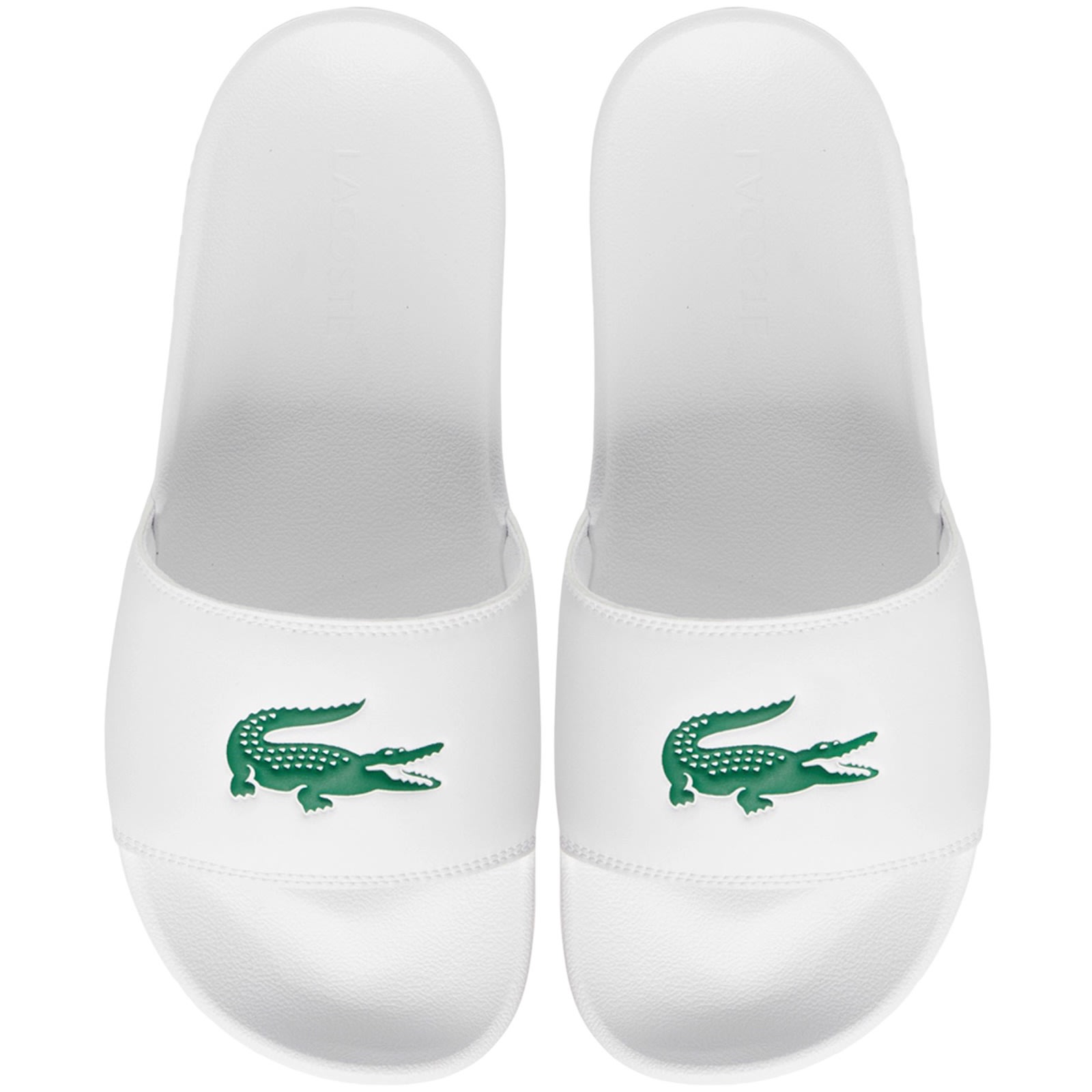 Lacoste Serve 0.0 Sliders White In White