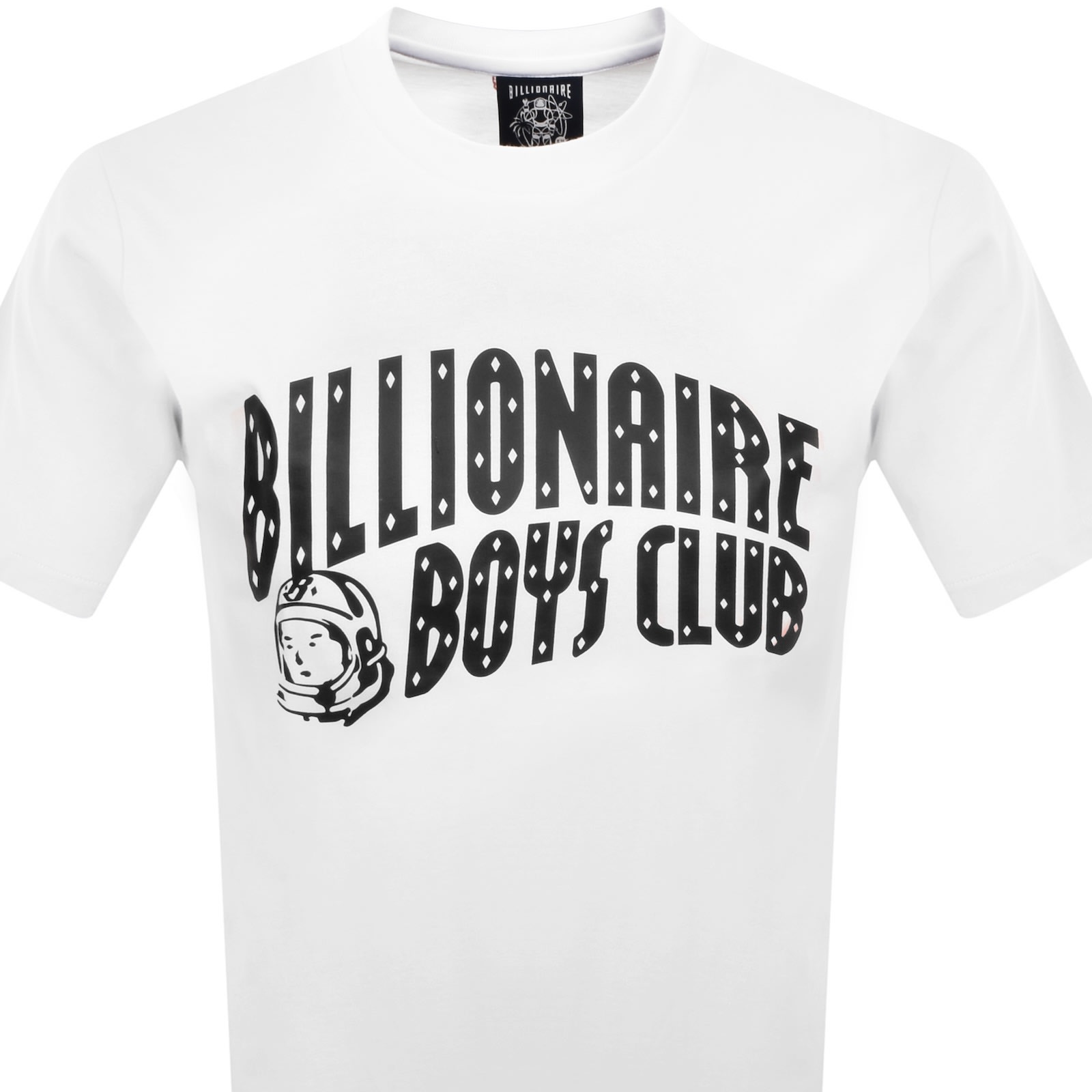 Billionaire Boys Club Embellished Logo T Shirt Whi In White