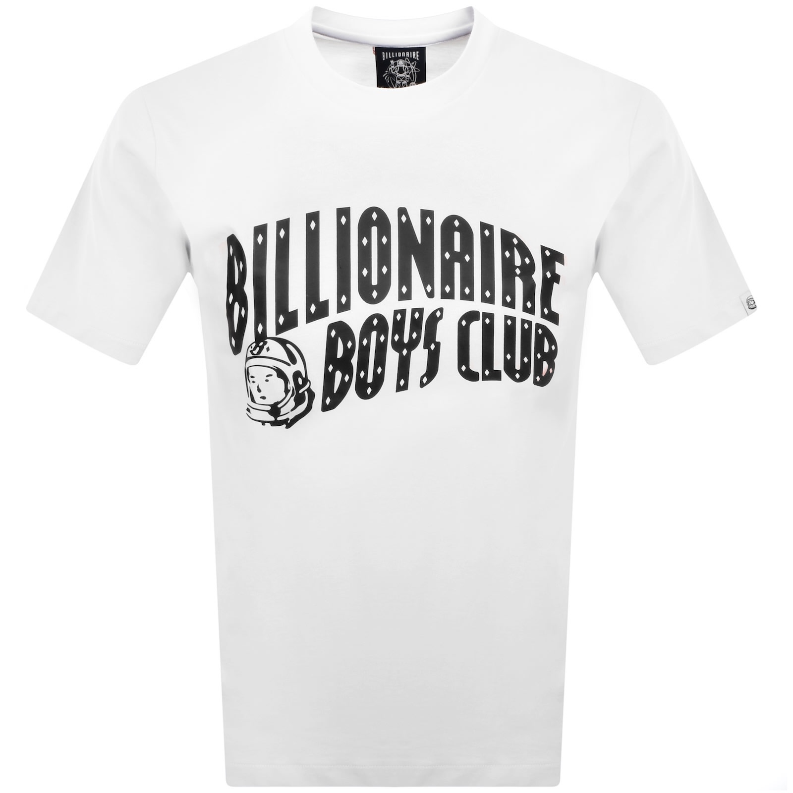 Billionaire Boys Club Embellished Logo T Shirt Whi In White