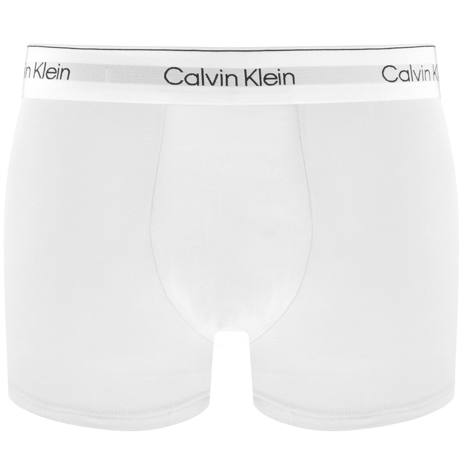 Calvin Klein Icon Low-rise Stretch-cotton Trunks In White
