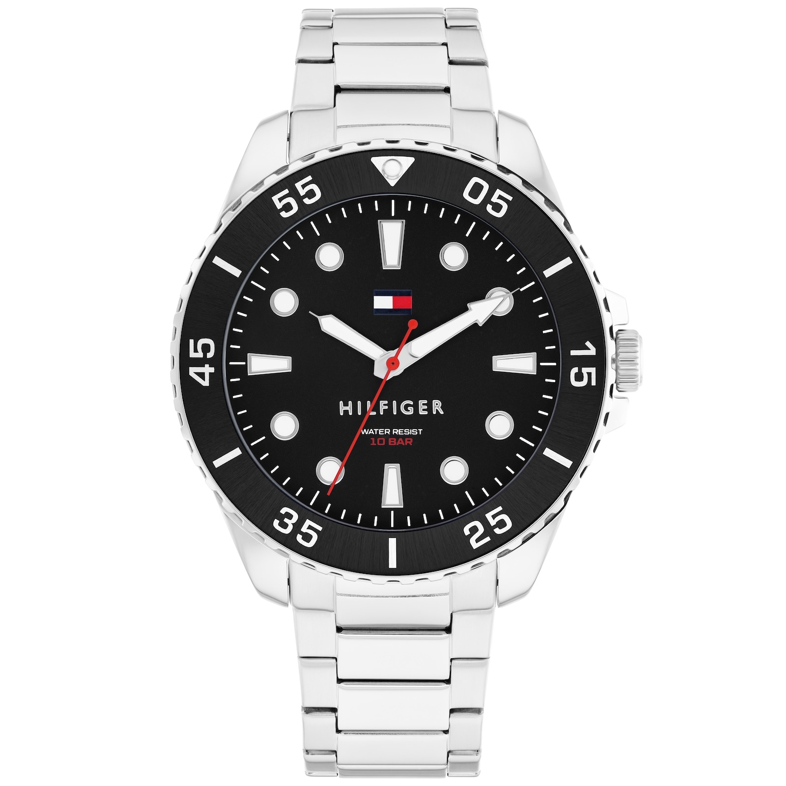 Tommy Hilfiger Oceanic Diver Watch Silver
