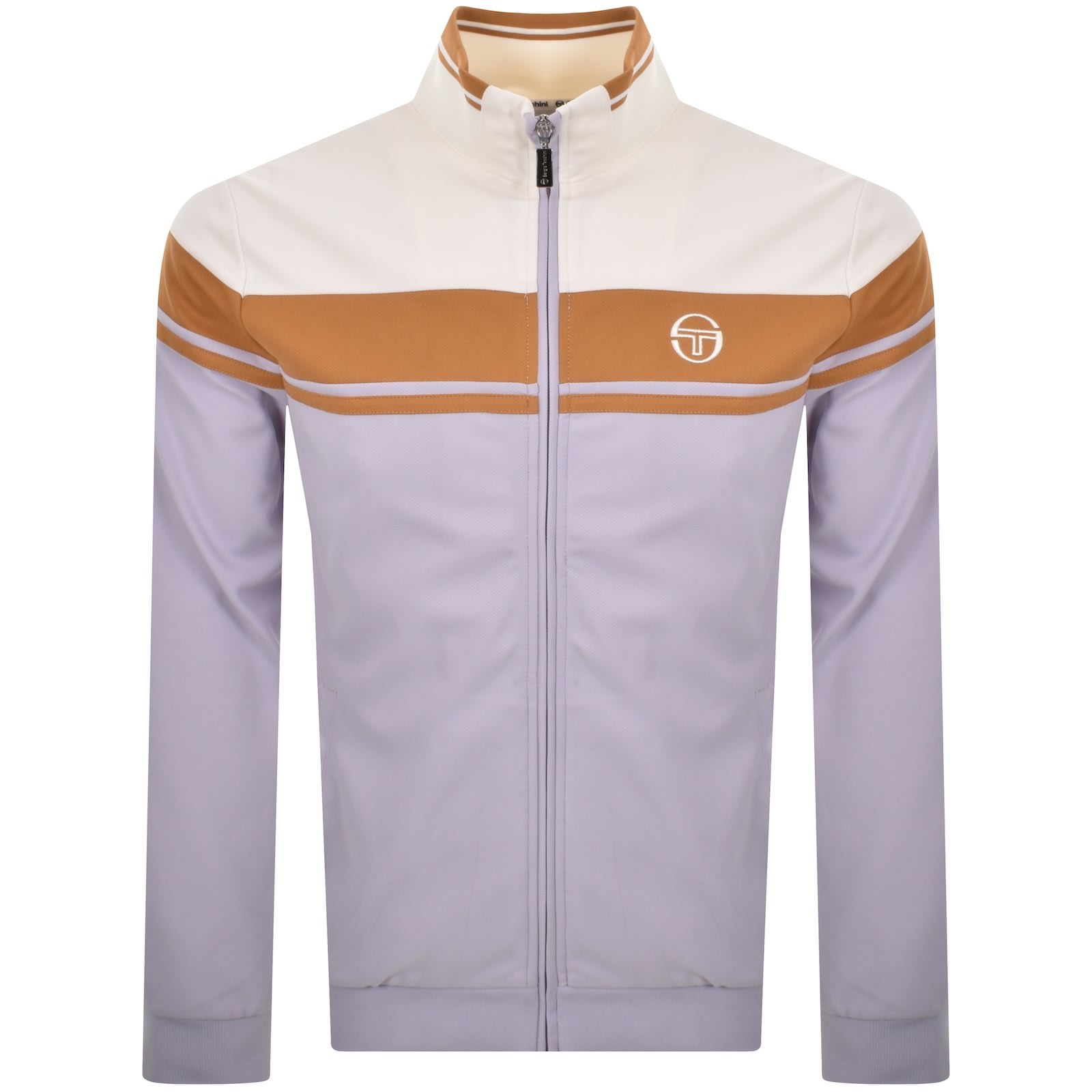 Sergio Tacchini Damarindo Tt Track Top Thistle Biscuit In Multi
