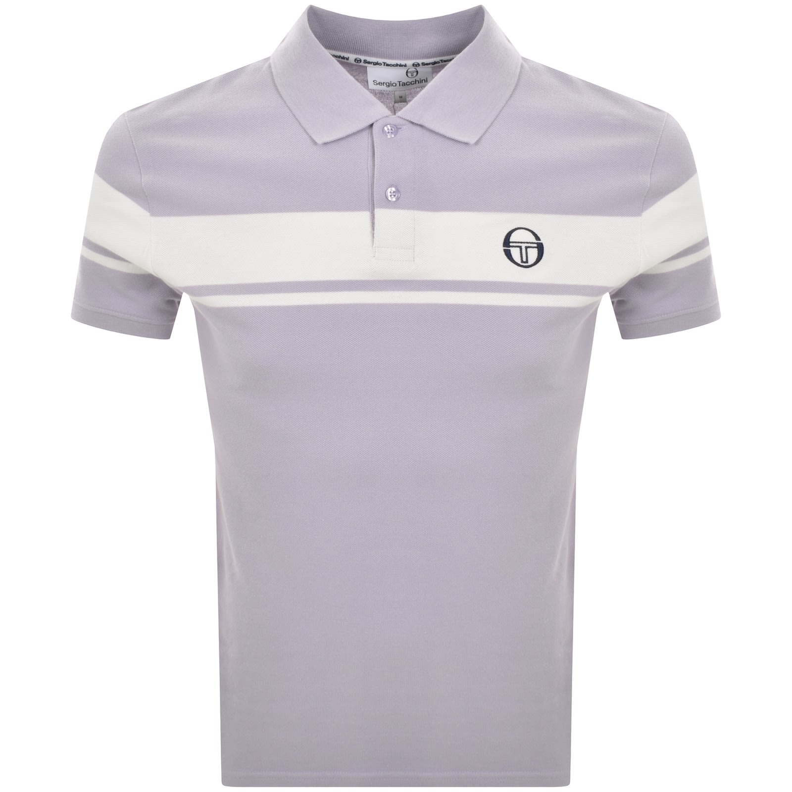 Sergio Tacchini Young Line Polo T Shirt Thistle