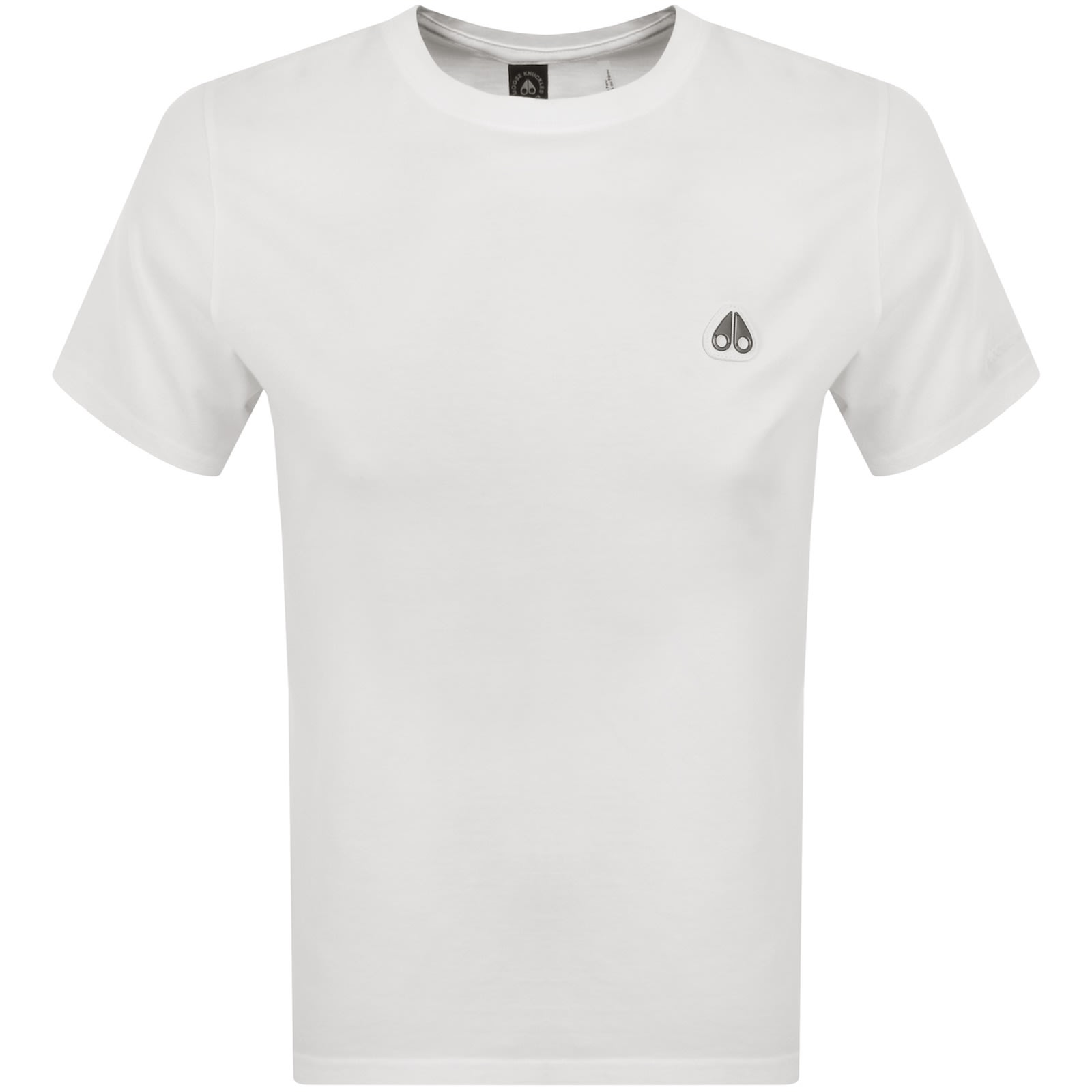Moose Knuckles Crescent T Shirt White In White