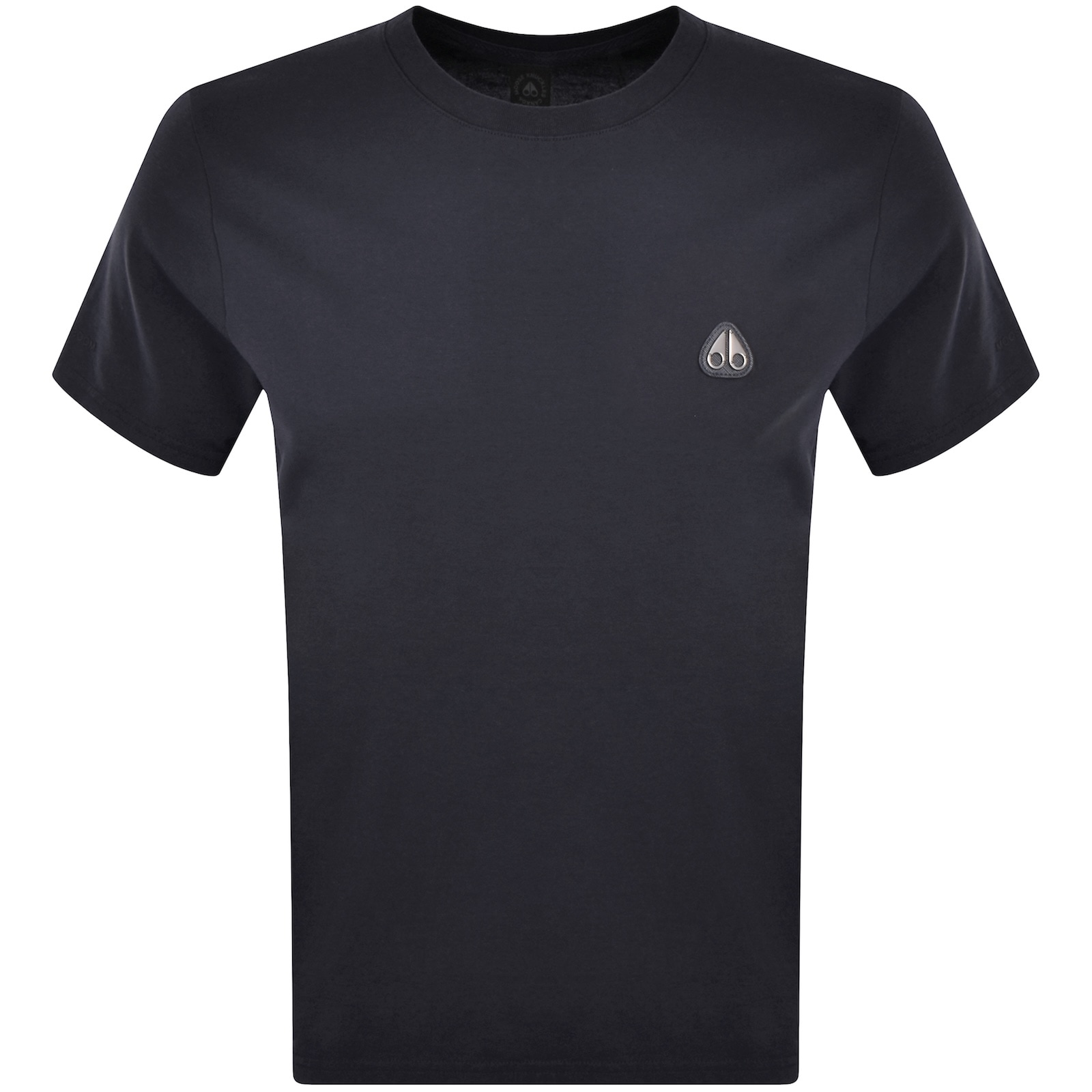 Moose Knuckles Round Neck Short Sleeve T-shirt