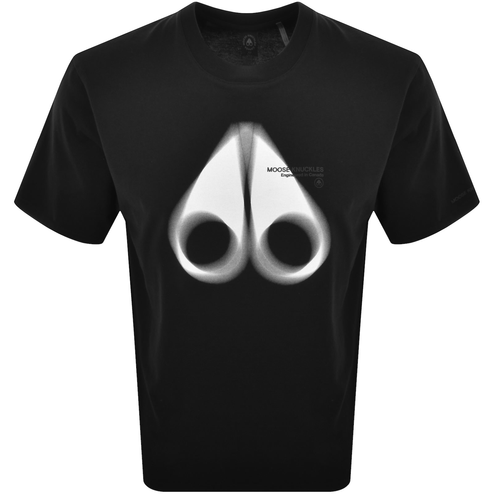 Shop Moose Knuckles Maurice T Shirt Black