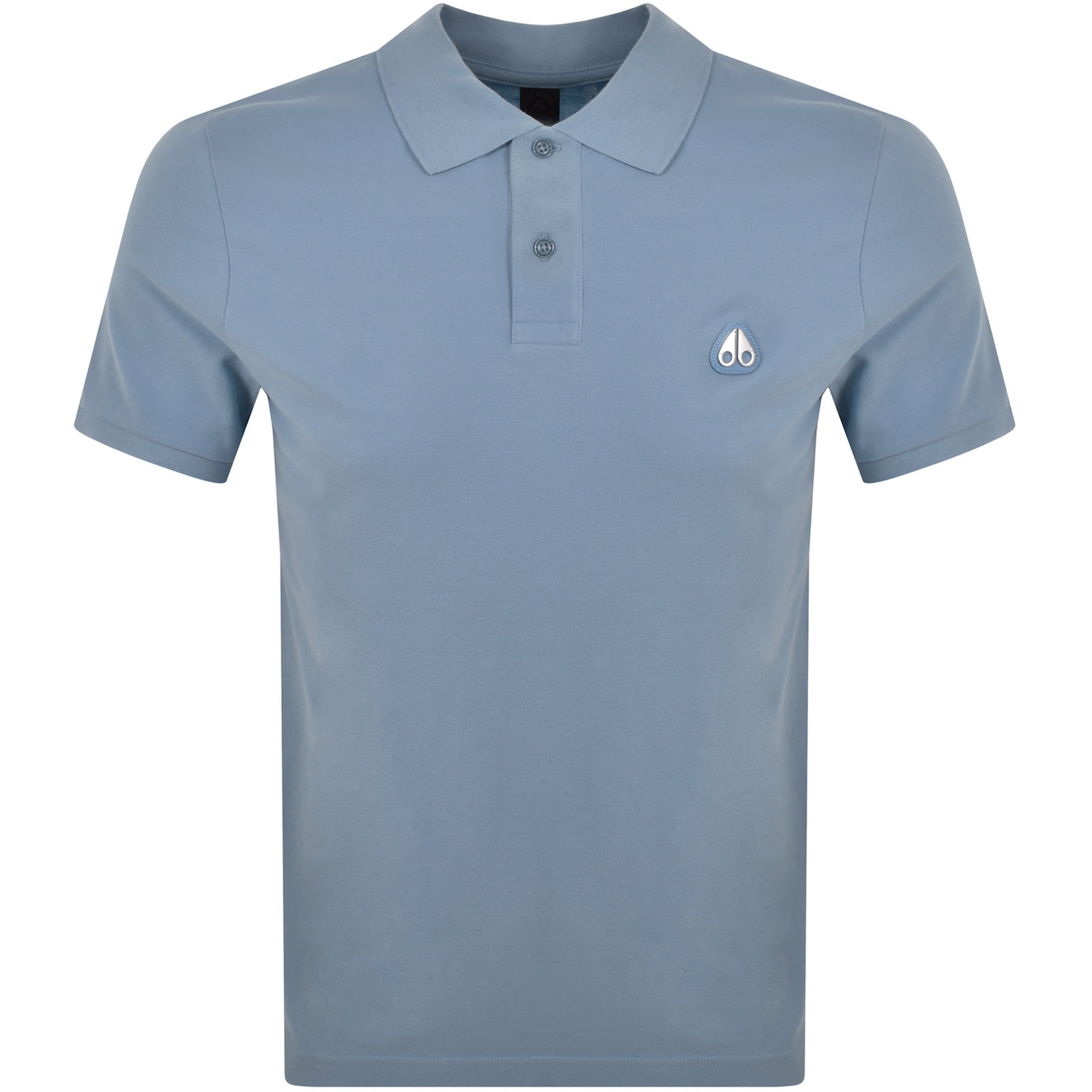 Shop Moose Knuckles Everett Polo T Shirt Blue