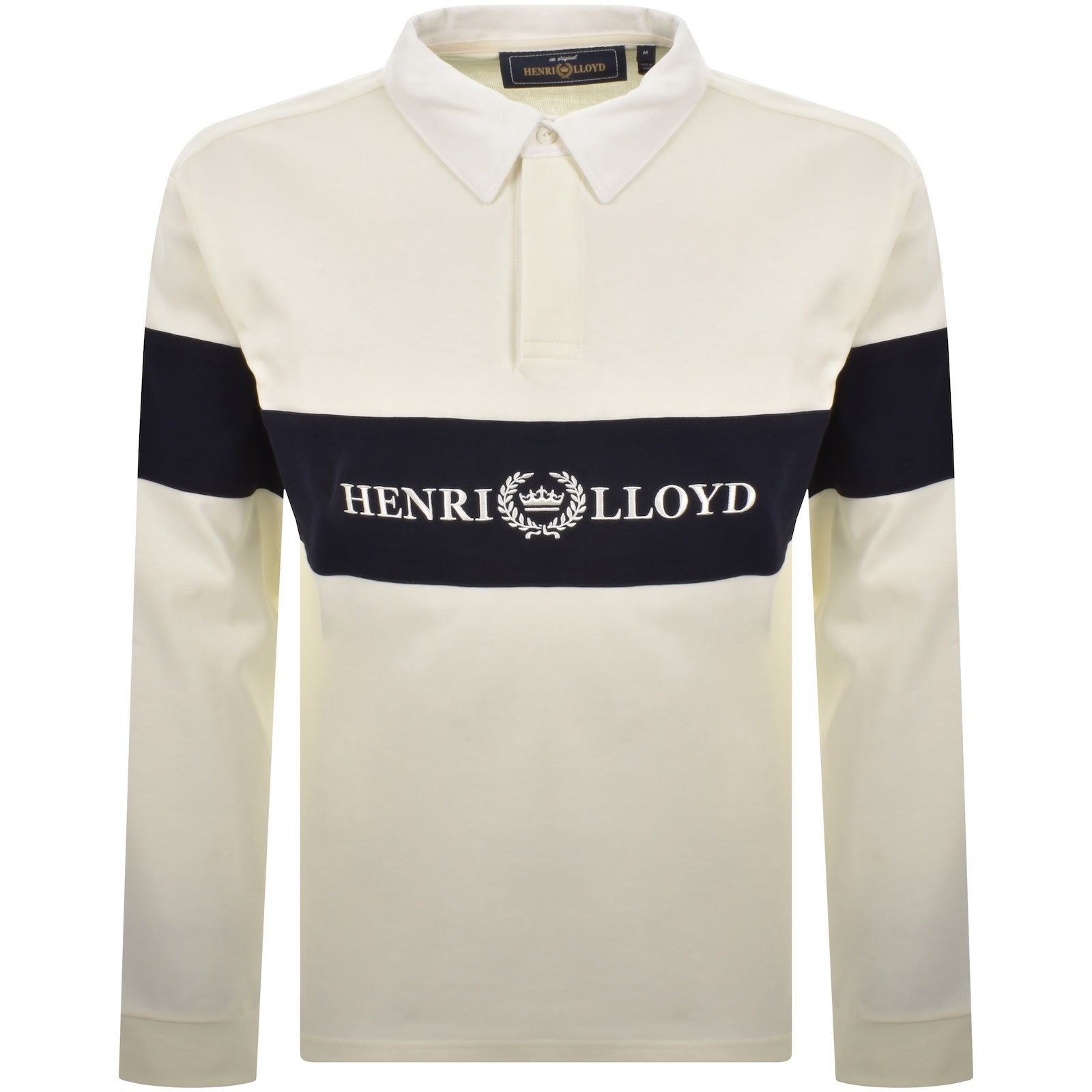 Henri Lloyd Voyager Rugby Polo Cream