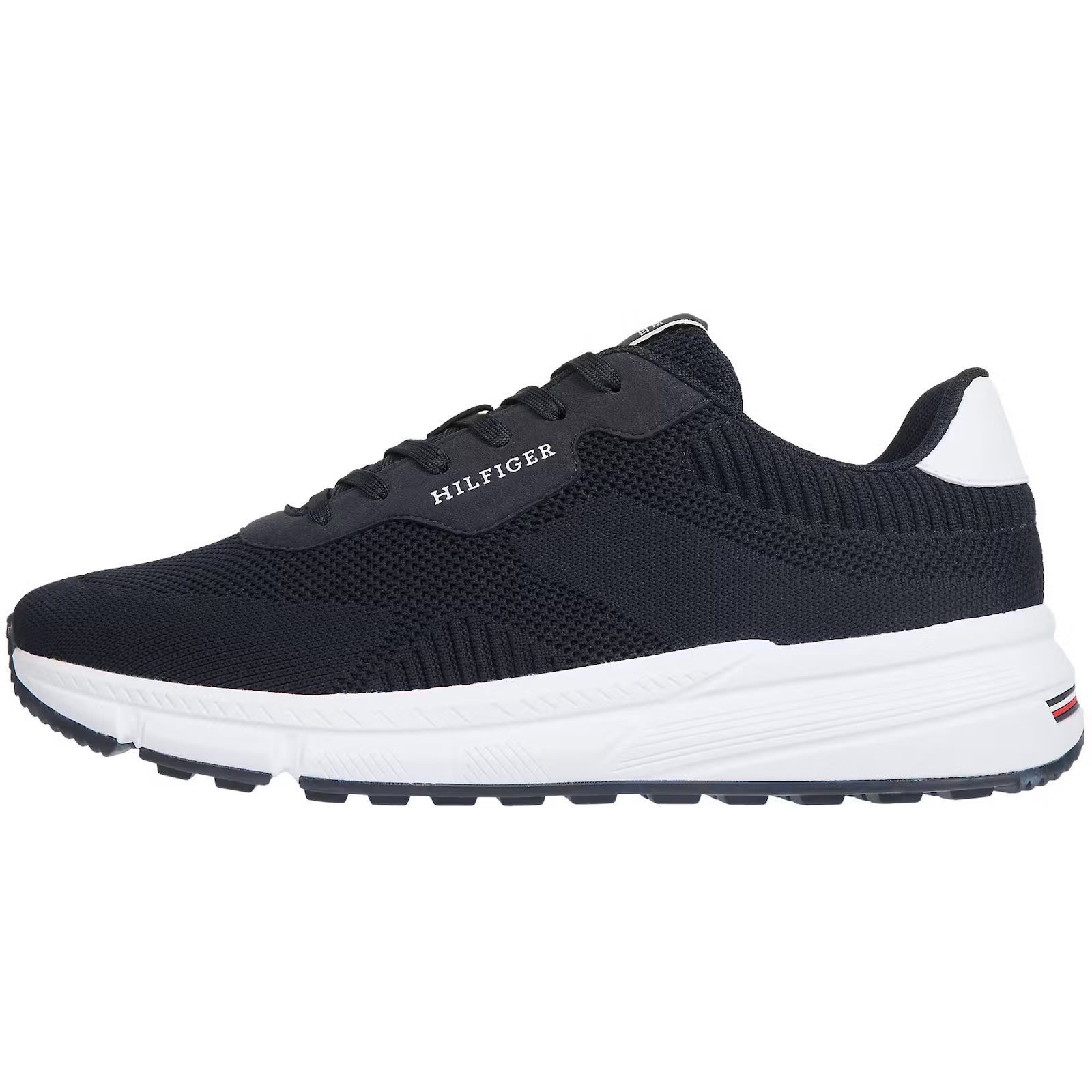 Tommy Hilfiger Lightweight Knit Trainers Navy