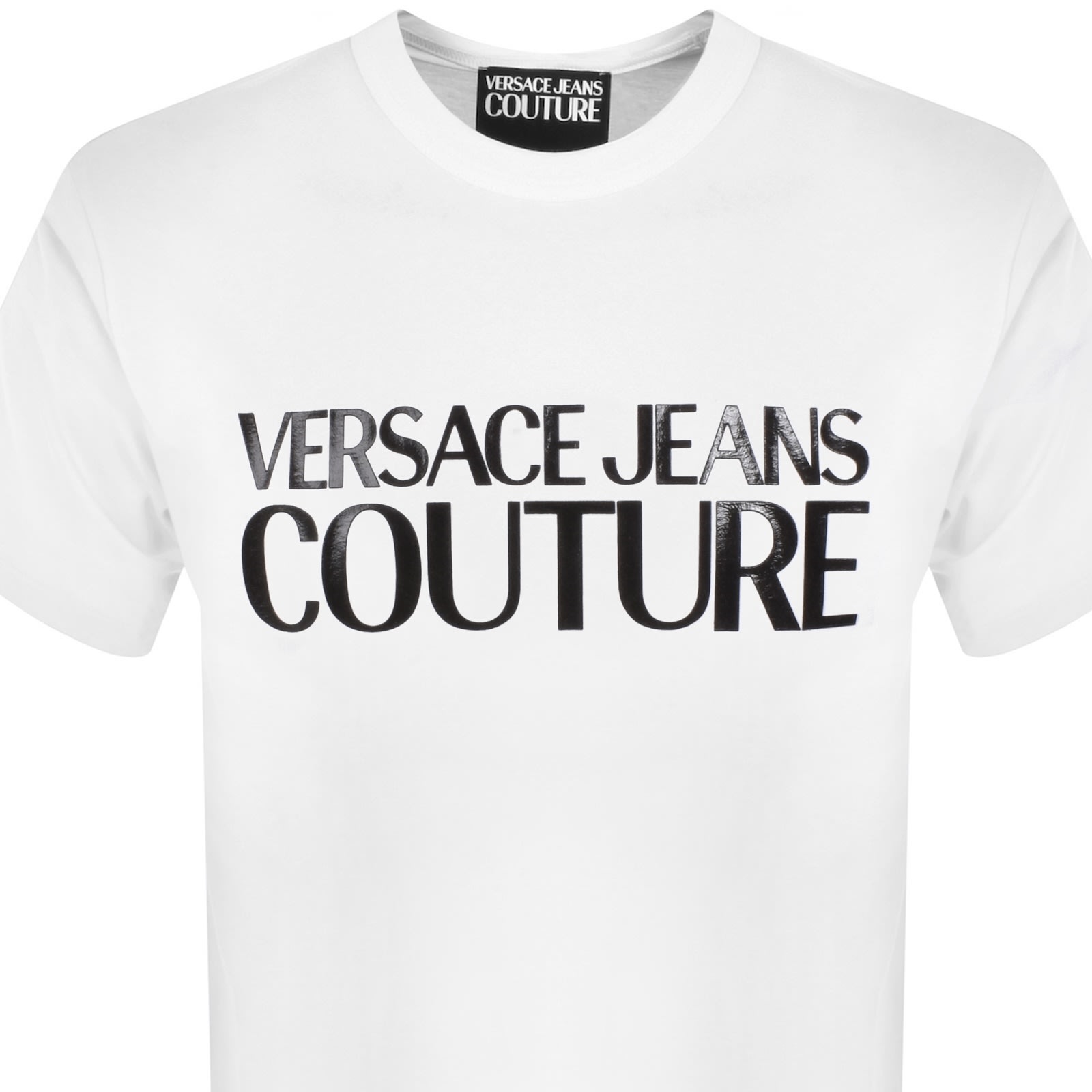 Versace Jeans Couture Regular Fit T Shirt White In White
