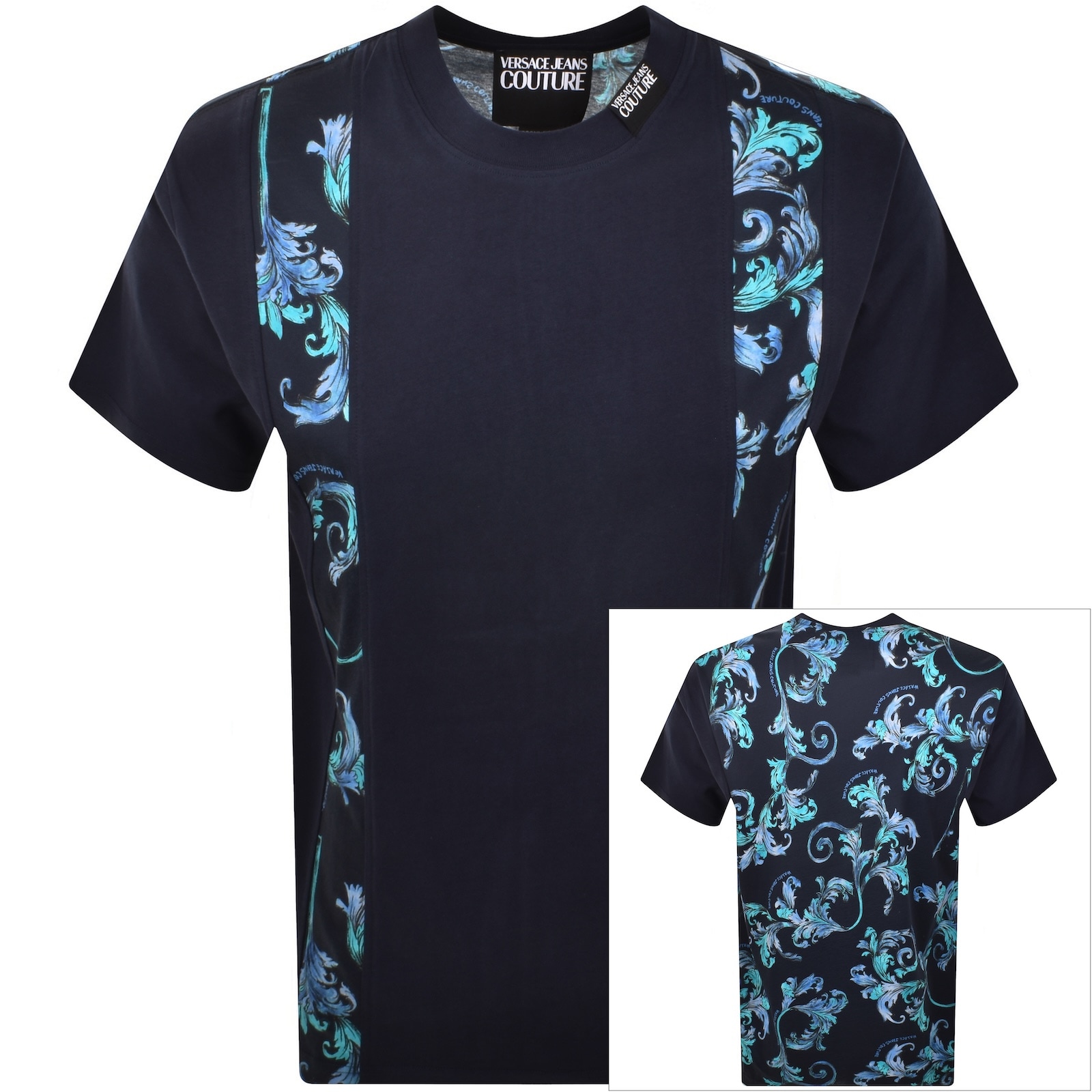Versace Jeans Couture Regular Fit T Shirt Navy