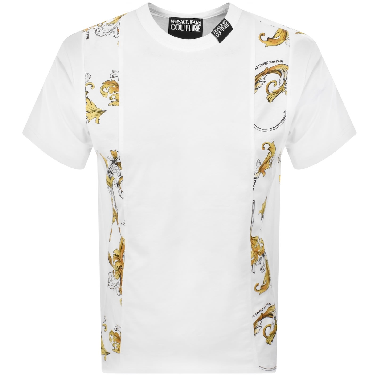 Versace Jeans Couture Regular Fit T Shirt White In White