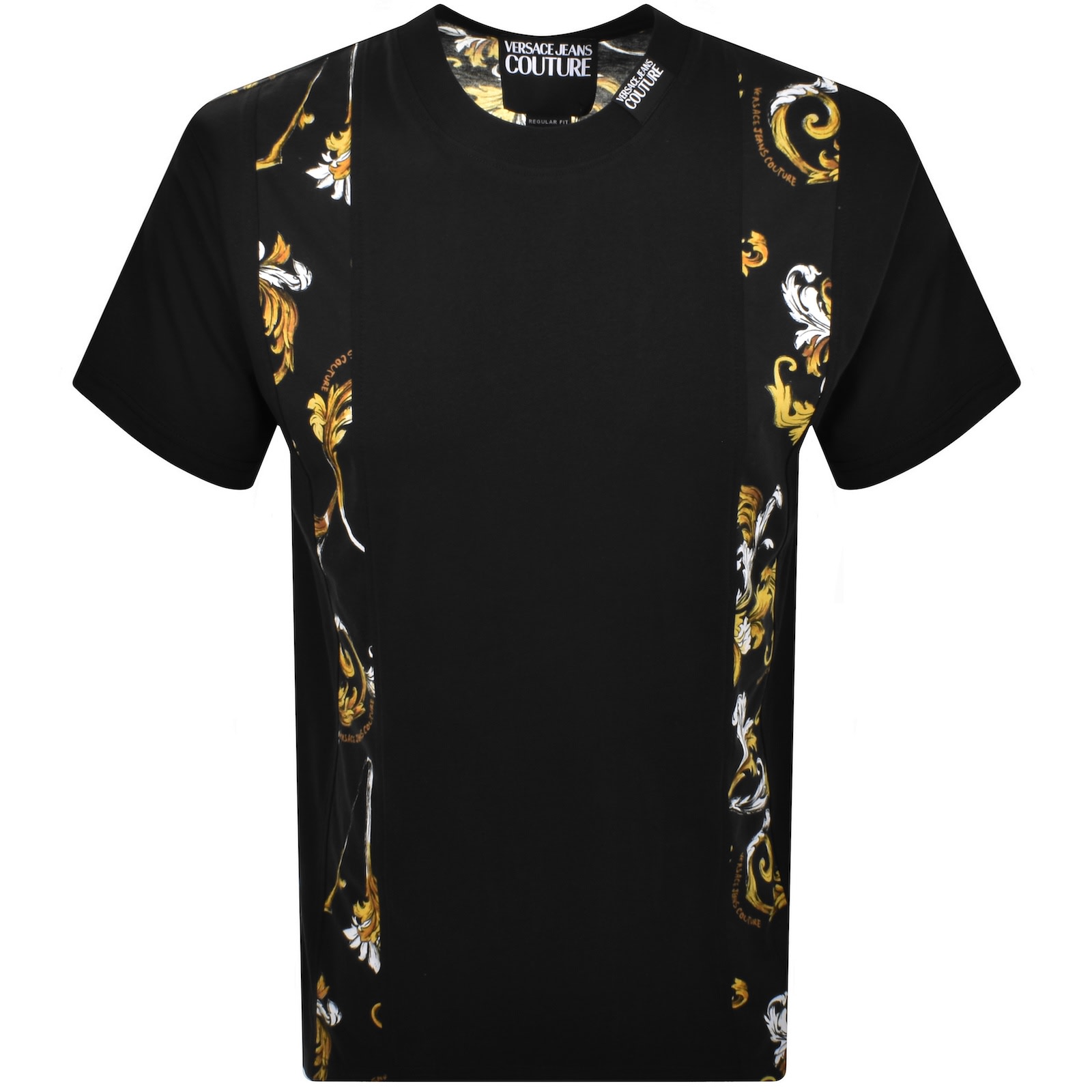 Versace Jeans Couture Regular Fit T Shirt Black
