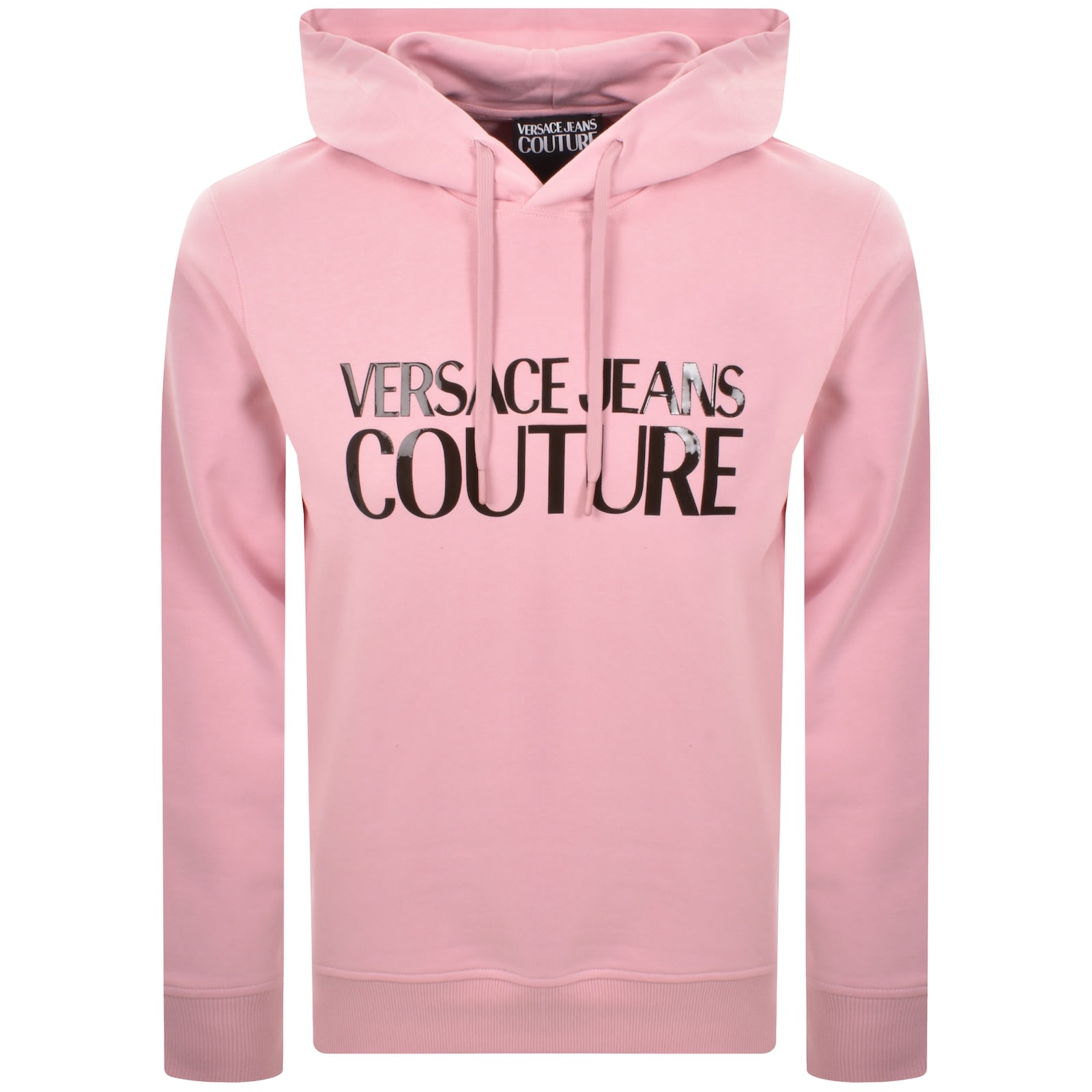 Versace Jeans Couture Logo Hoodie Pink