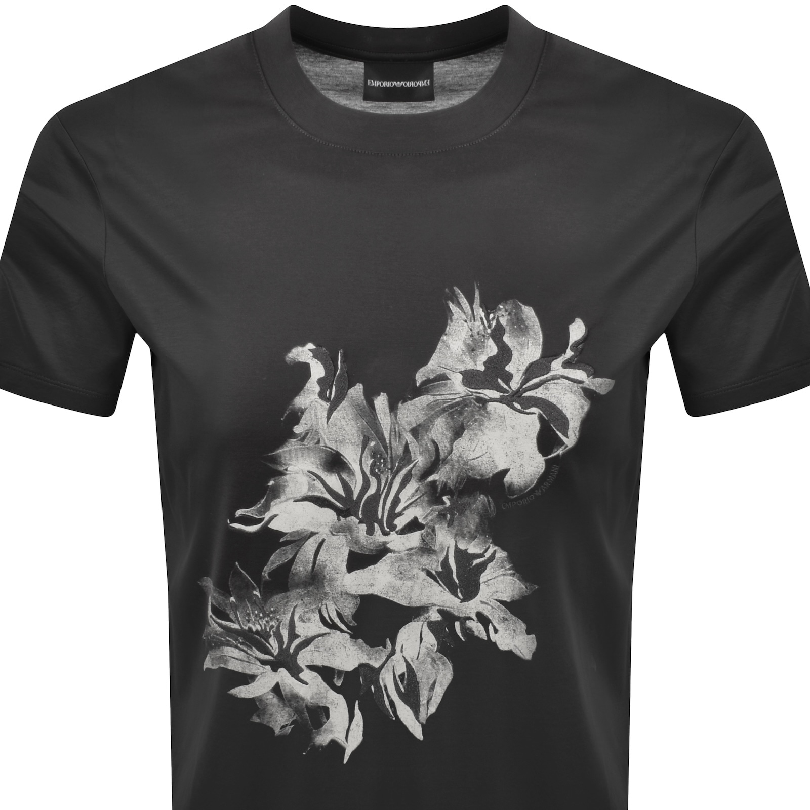 Armani Collezioni Emporio Armani Logo T Shirt Black
