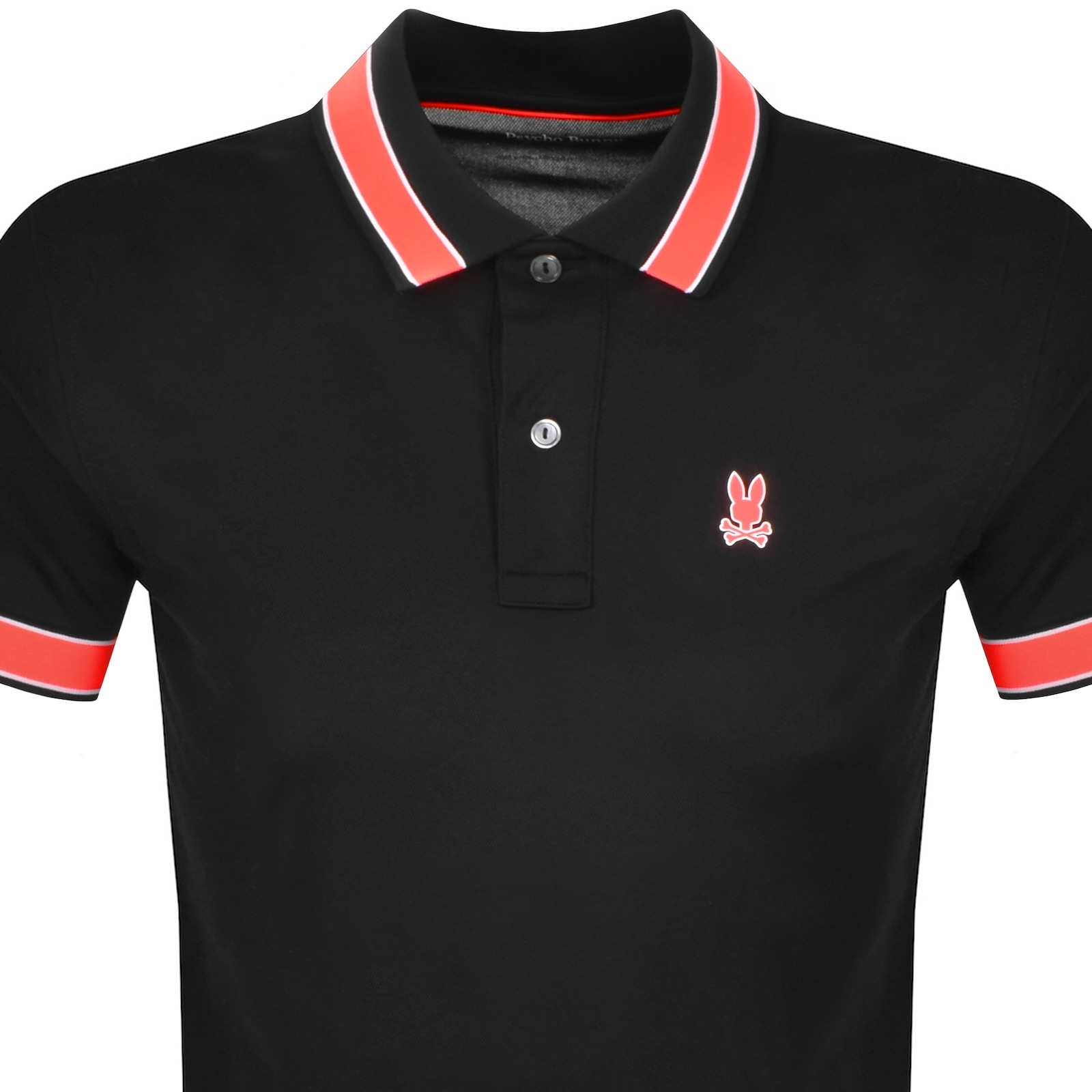 Psycho Bunny Forrest Sport Polo T Shirt Black In Black