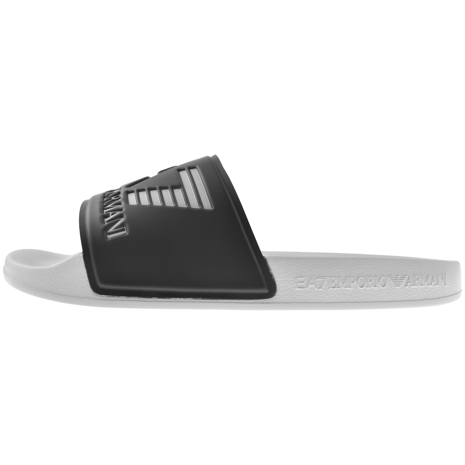 Ea7 Emporio Armani Beach Sliders Grey