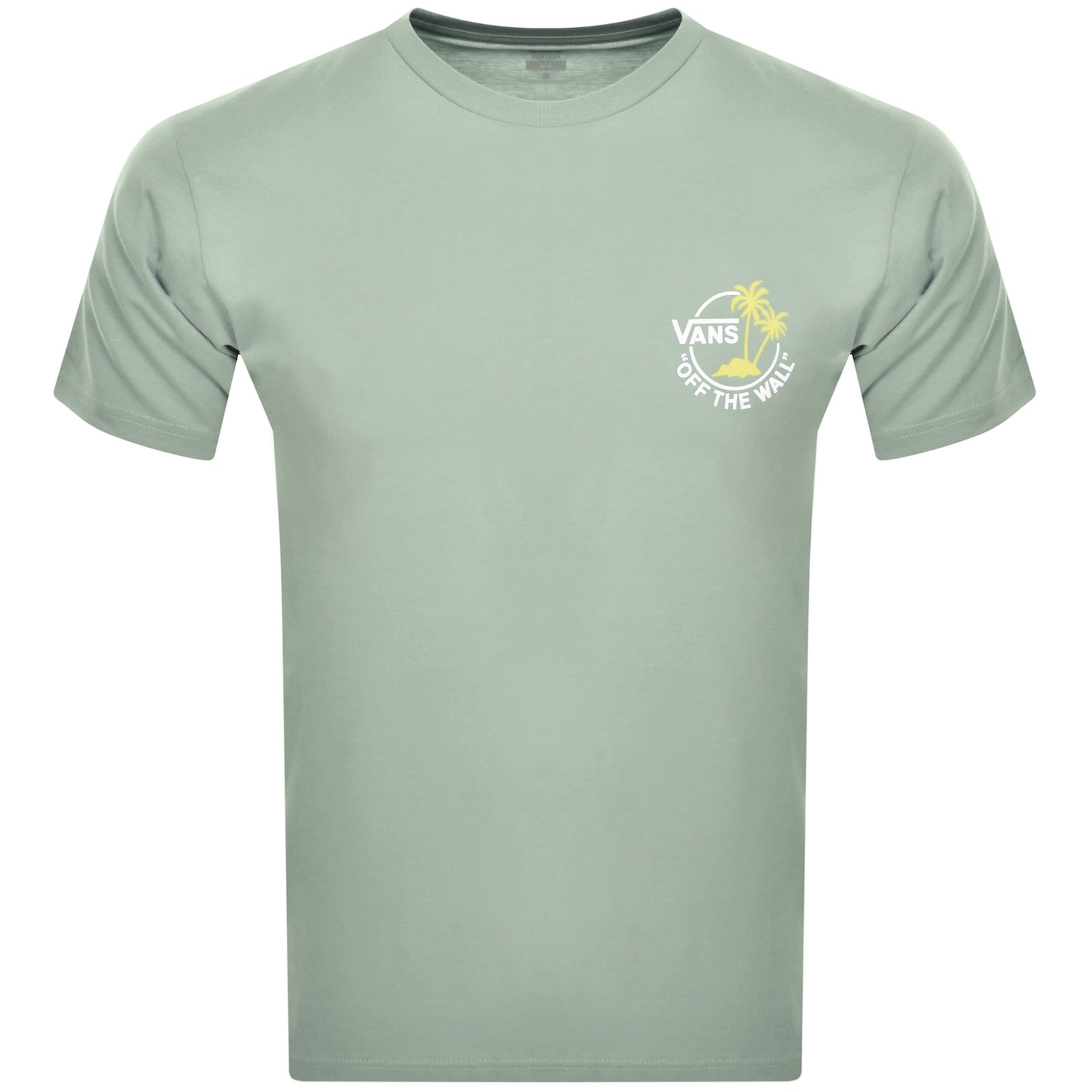 Vans Mini Dual Palm T Shirt Green In Green