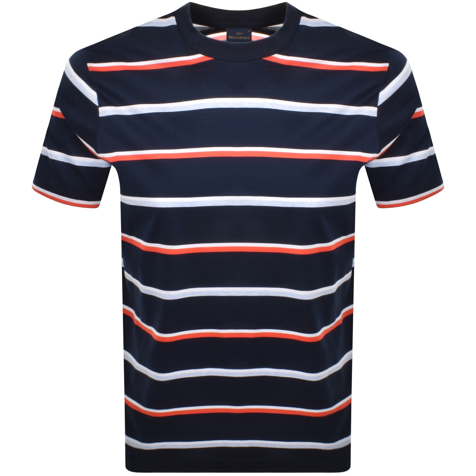 Paul &amp; Shark Paul And Shark Short Sleeve Stripe T Shirt Blue