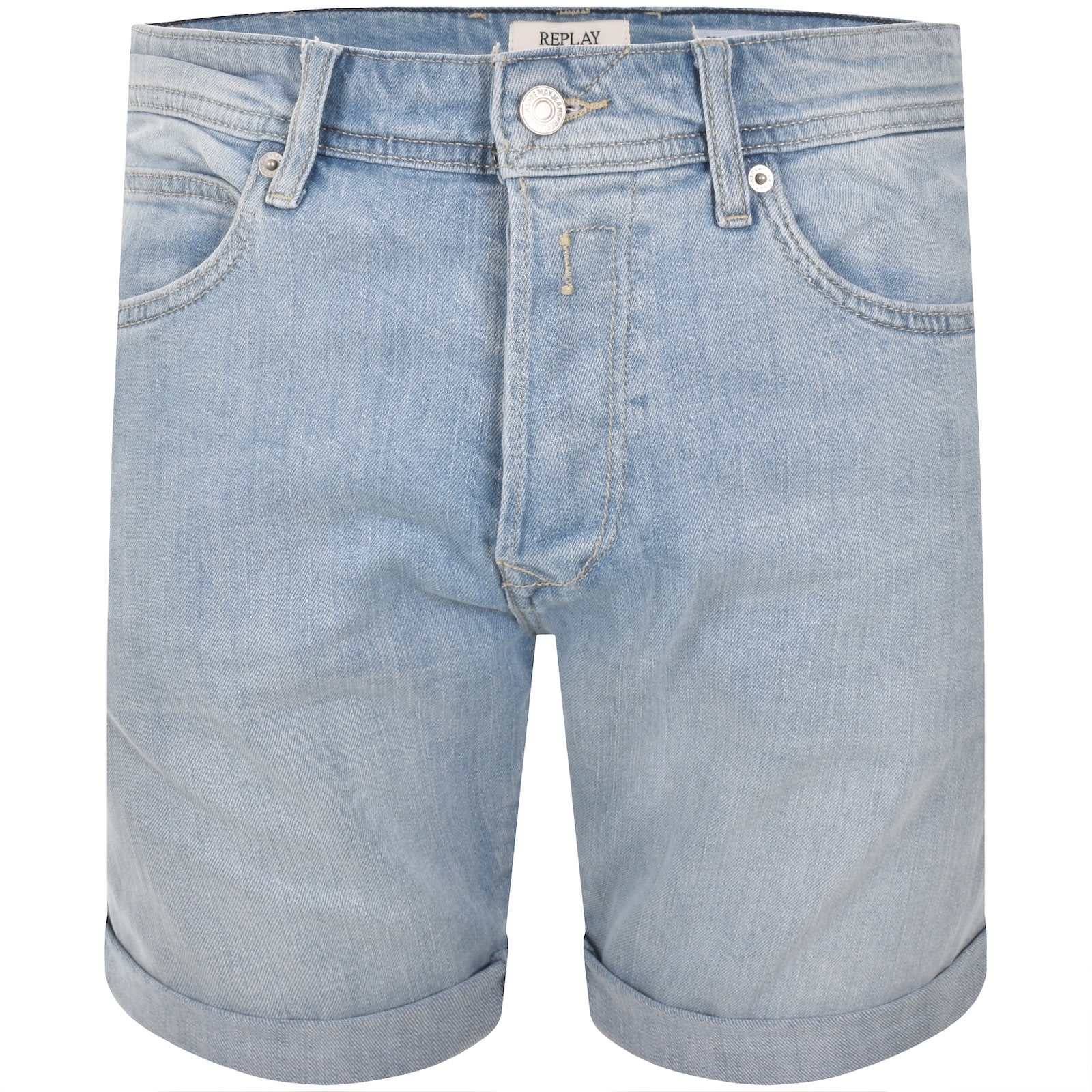Replay Rbj 981 Shorts Blue In Blue