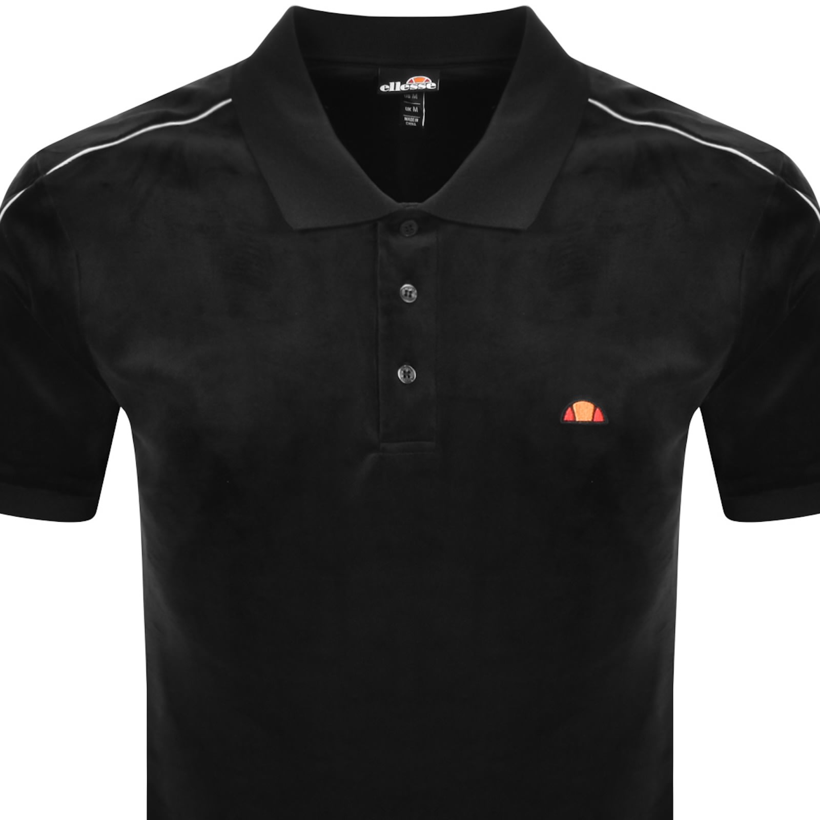 Ellesse Sinise Polo T Shirt Black