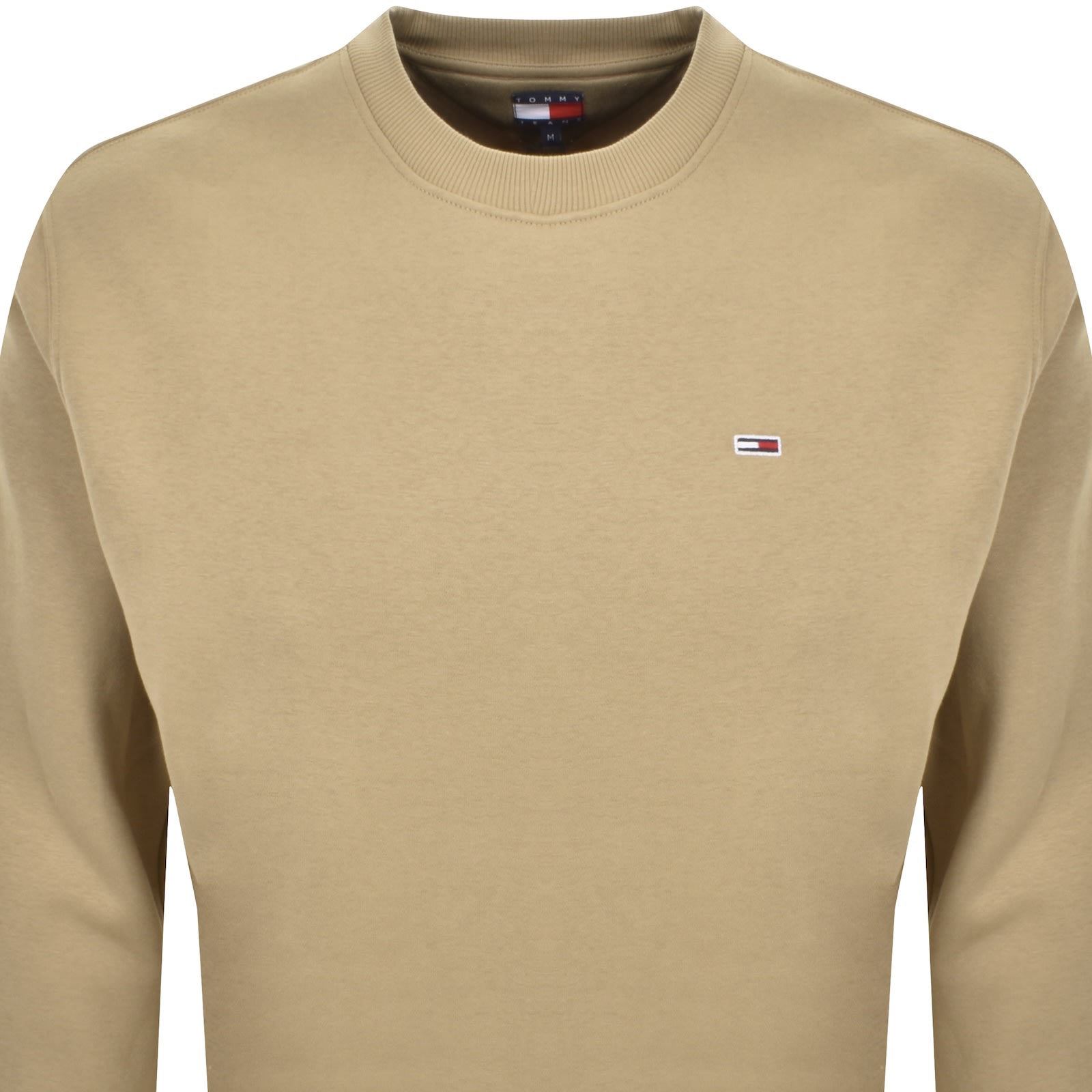 Tommy Jeans Flag Logo Sweatshirt Beige