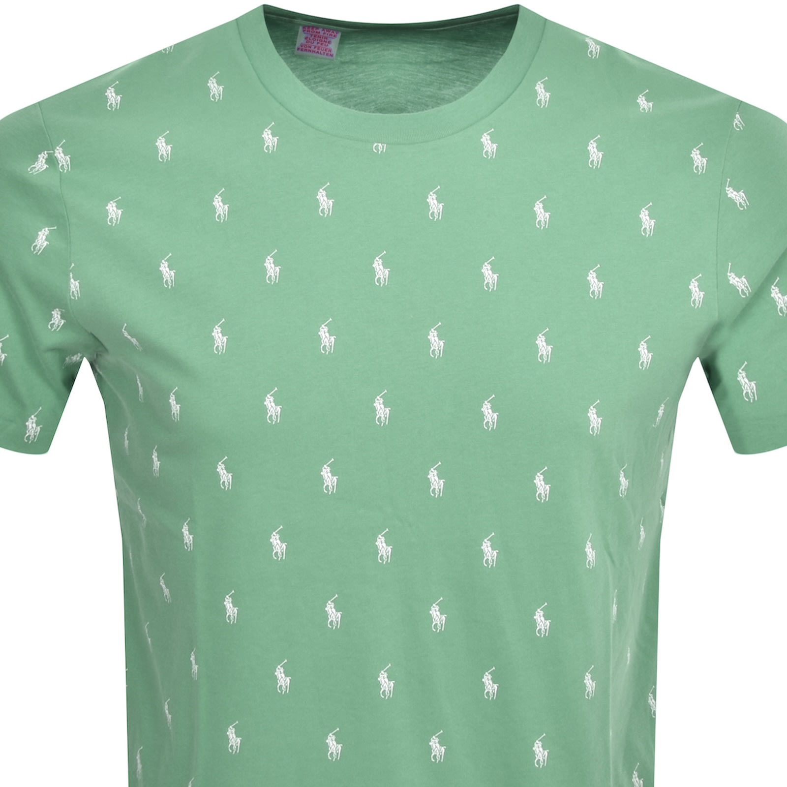 Ralph Lauren Lounge Crew Neck T Shirt Green