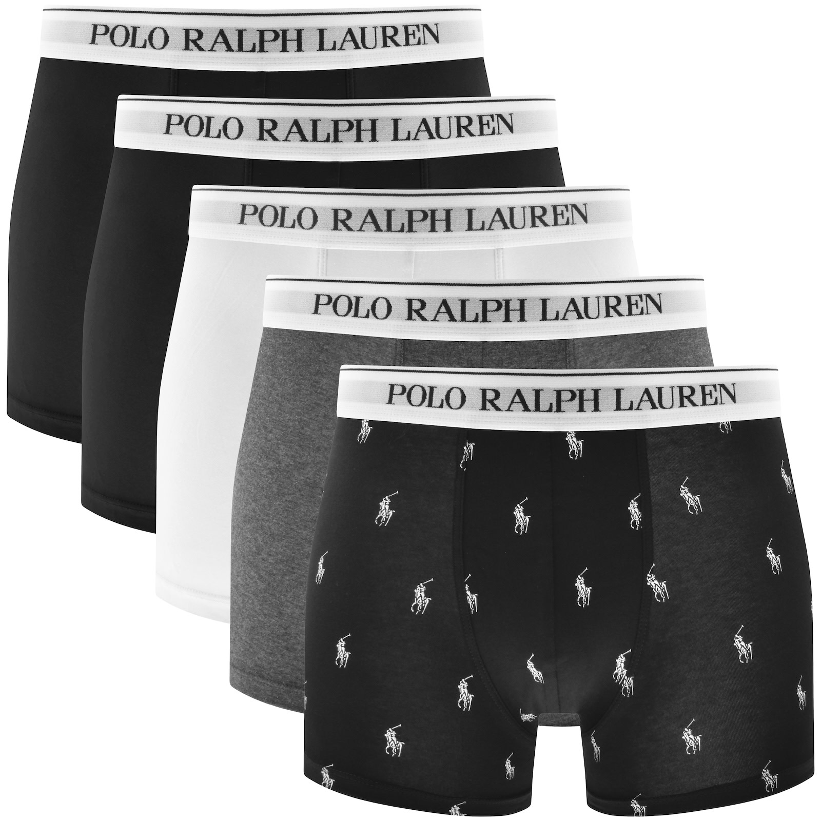 Ralph Lauren Underwear 5 Pack Boxer Trunks