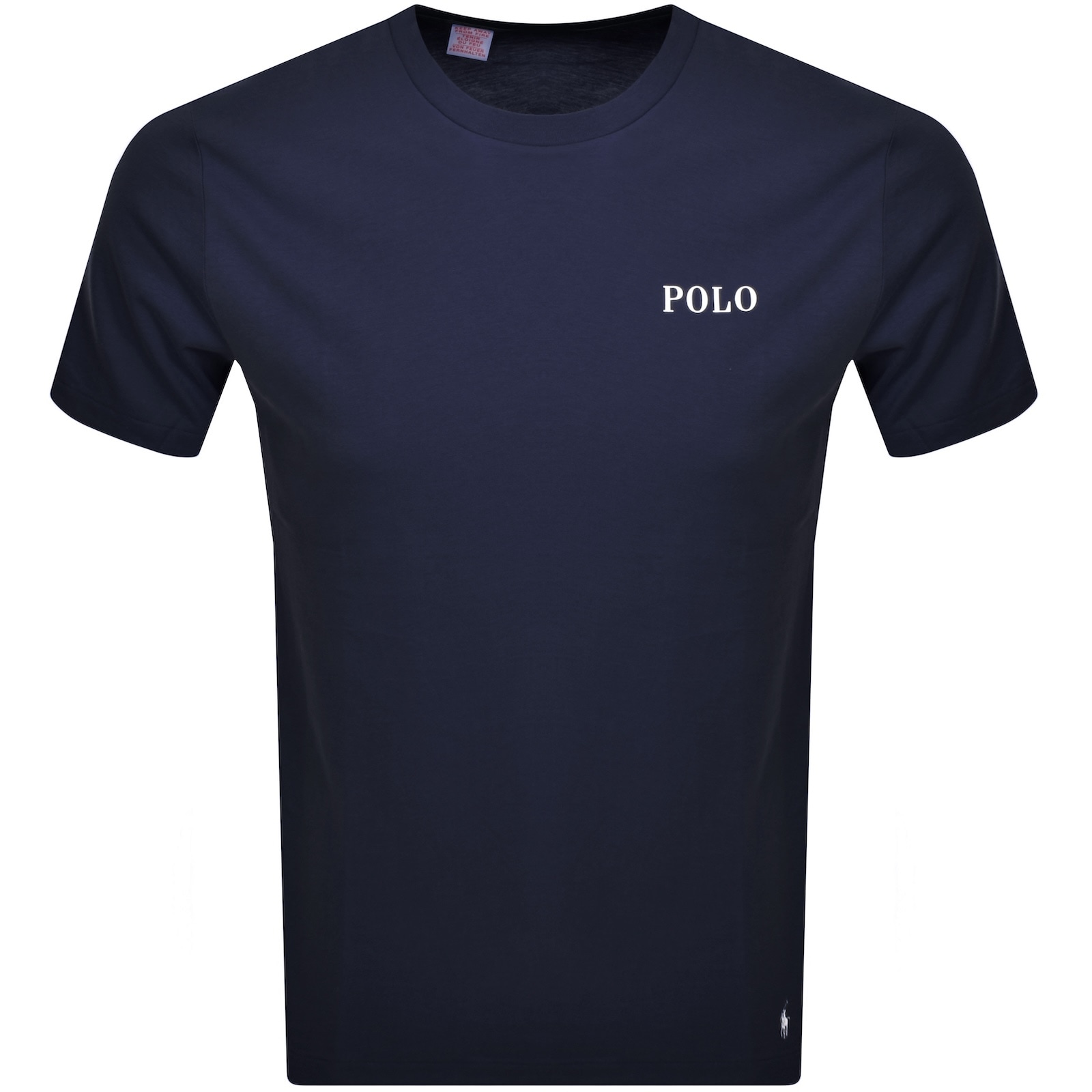Ralph Lauren Crew Neck T Shirt Navy In Blue