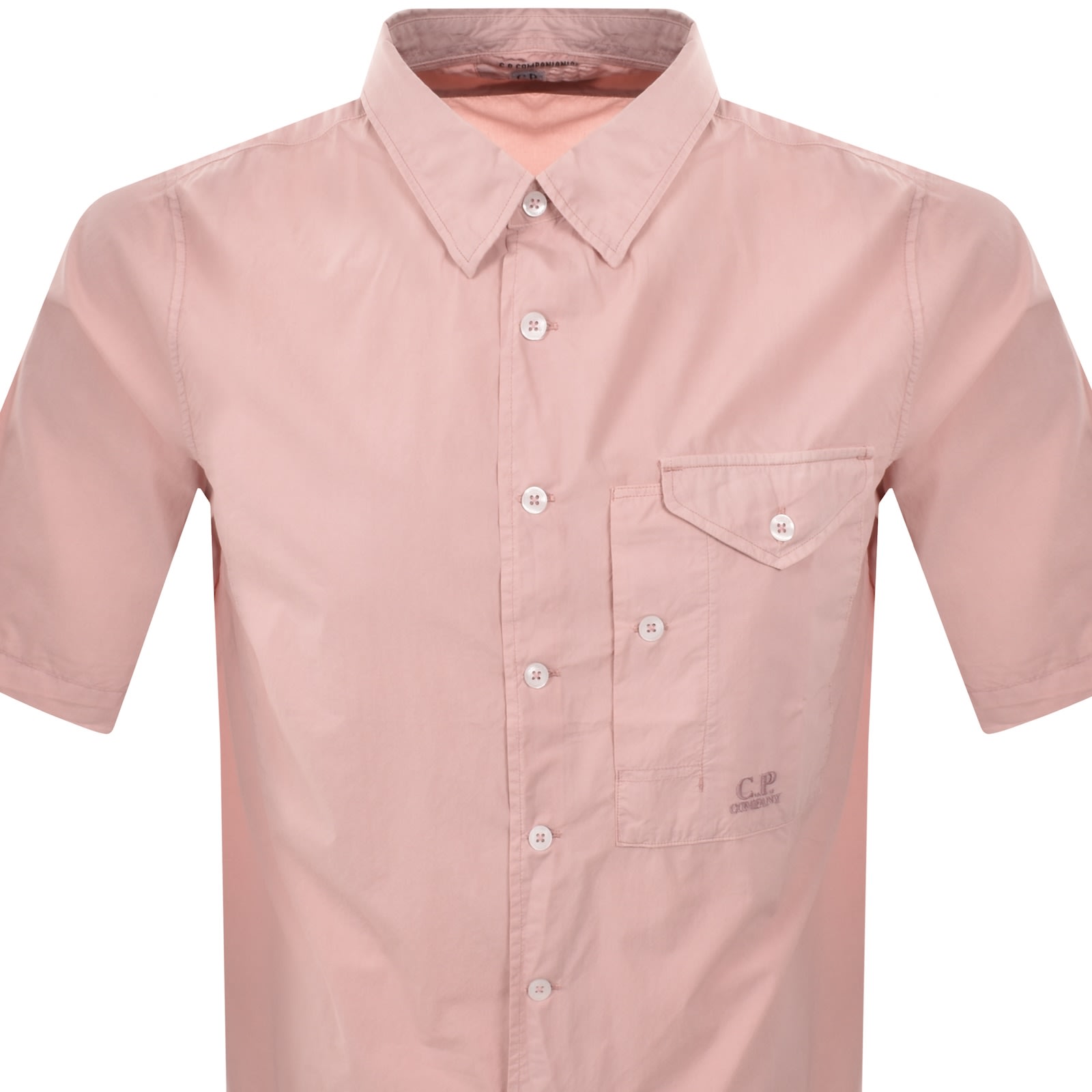 C.p. Company Cp Company Short Sleeve Shirt Pink