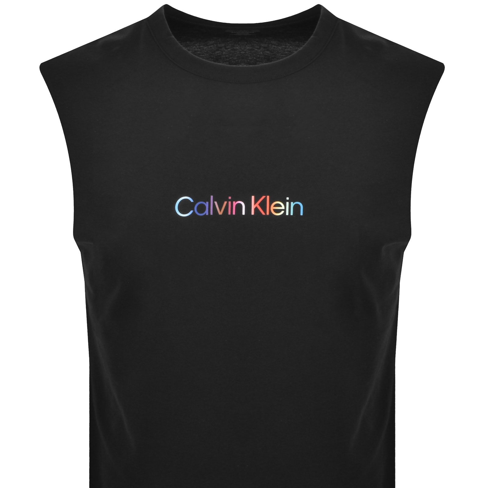 Calvin Klein Logo Vest Black