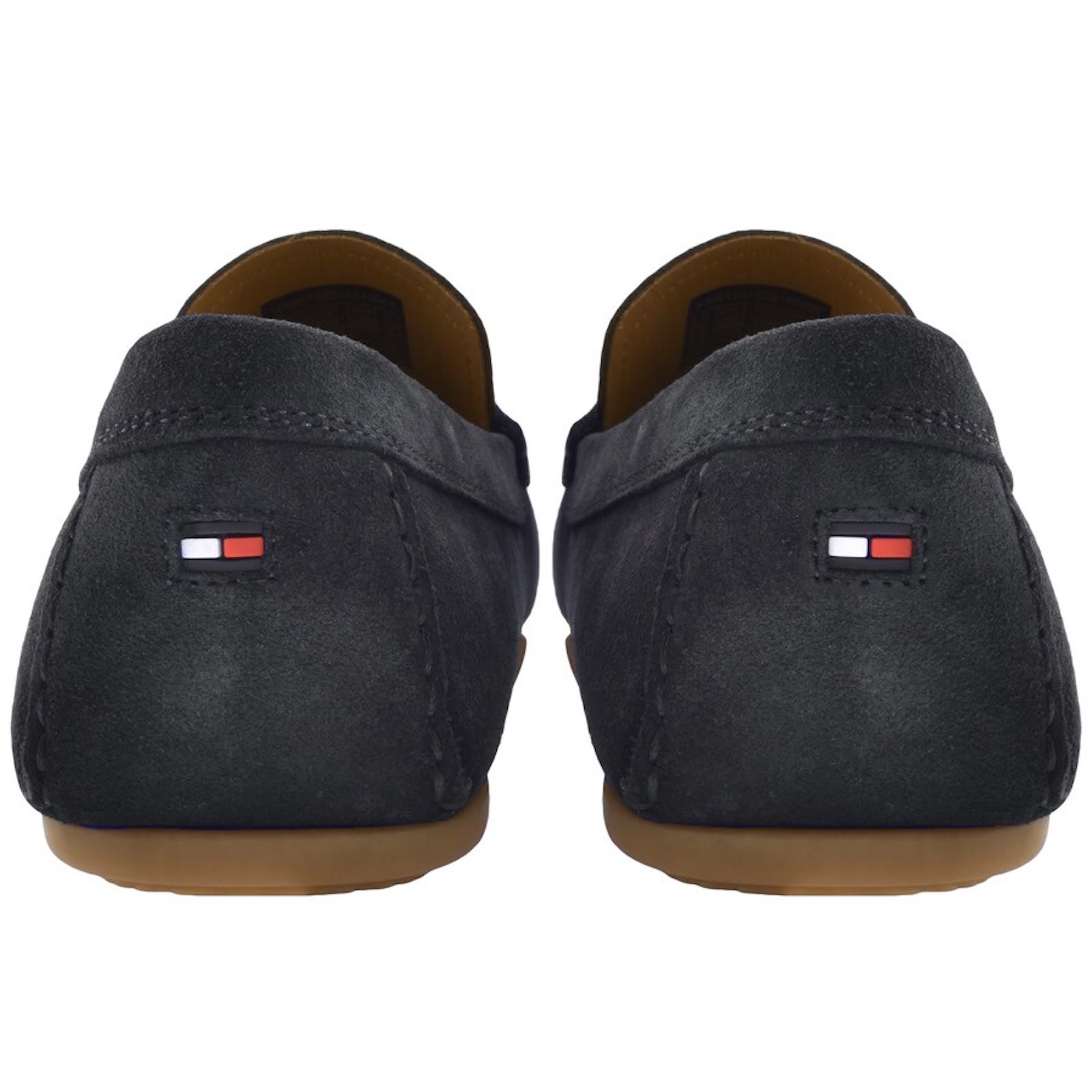 Tommy Hilfiger Classic Suede Driver Shoes Navy