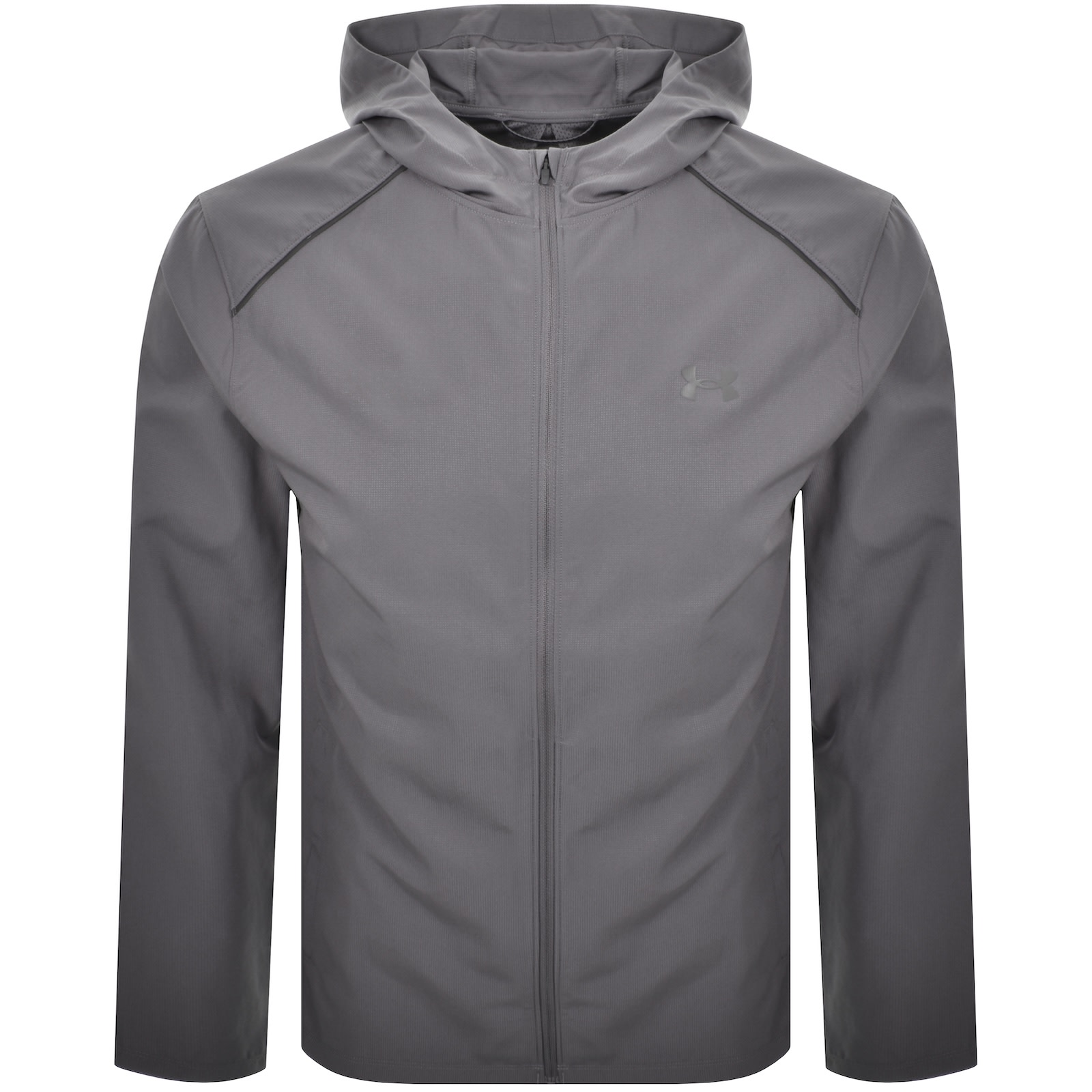 Under Armour Launch Hooded Jacket Grey In Gray
