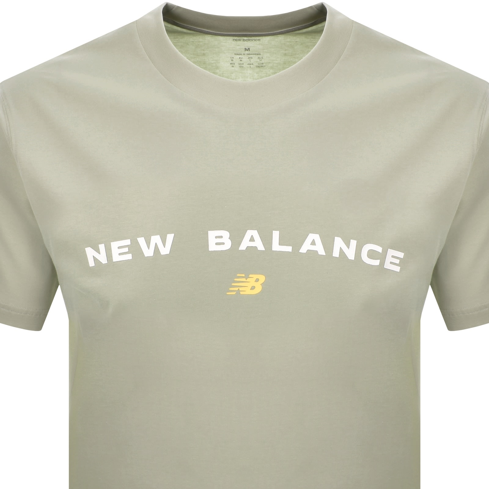 NEW BALANCE NEW BALANCE REIMAGINED GRAPHIC T SHIRT OLIVINE