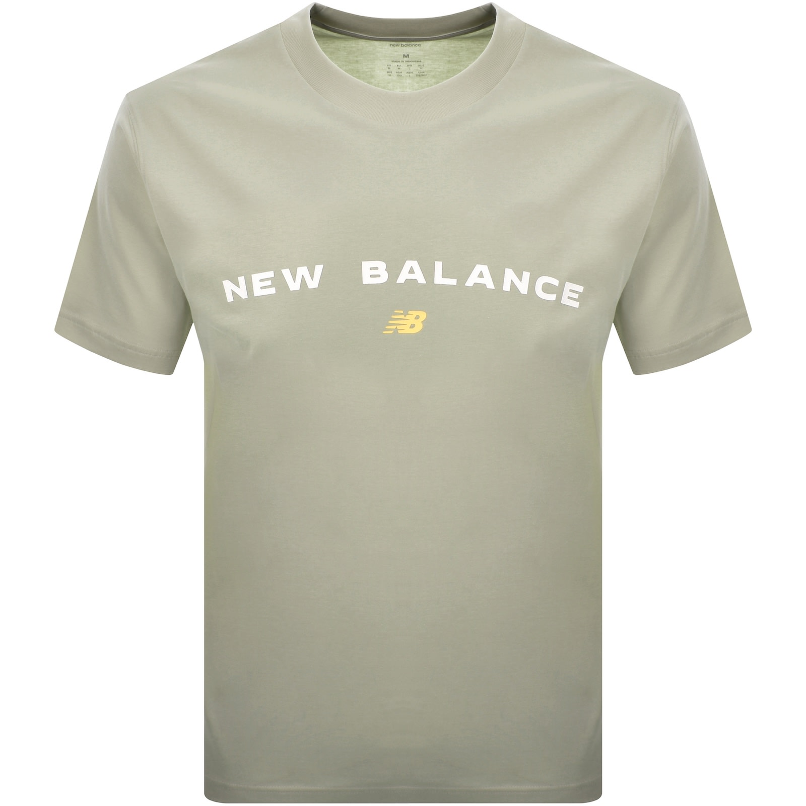 NEW BALANCE NEW BALANCE REIMAGINED GRAPHIC T SHIRT OLIVINE